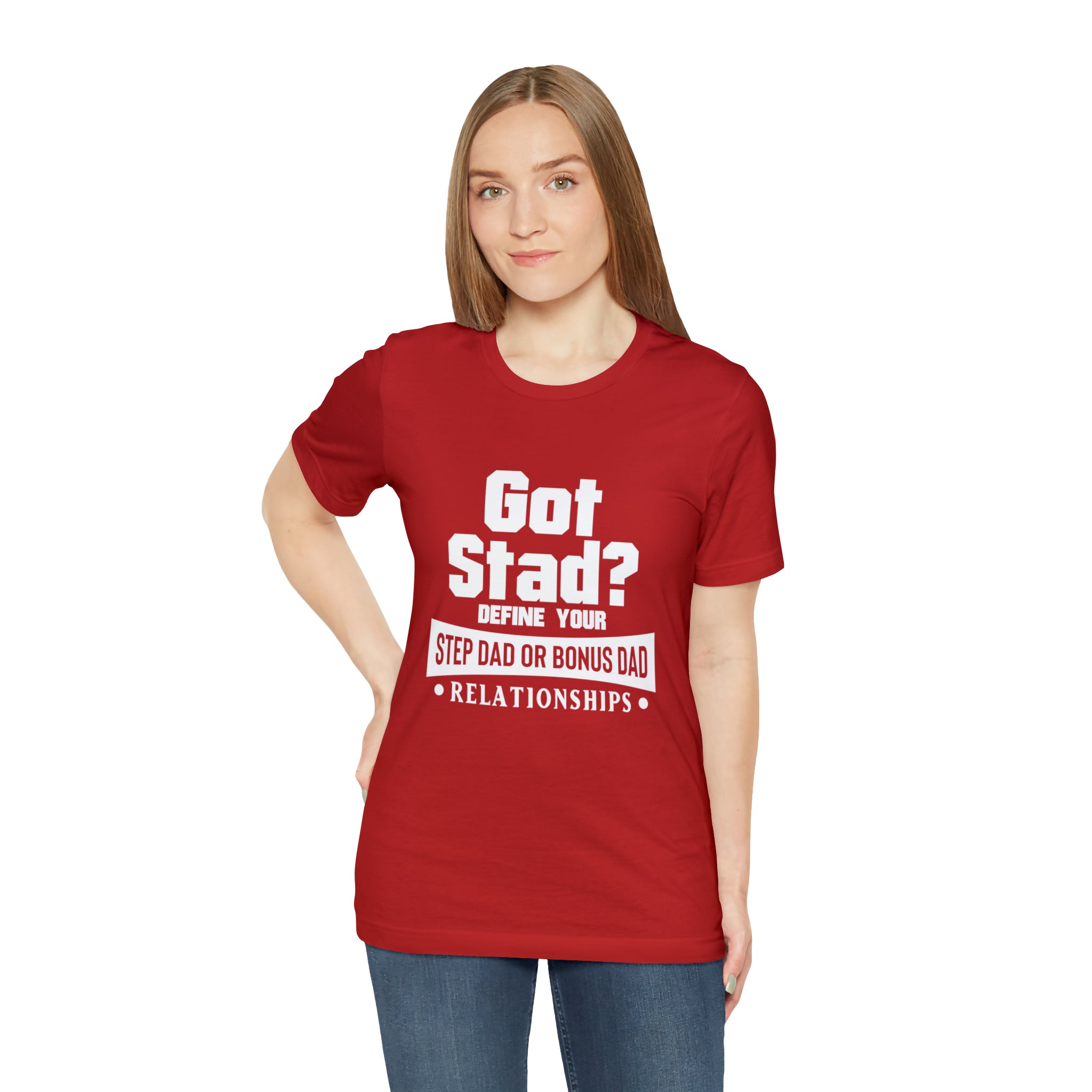 Fathers Day Gift Step Dad Unisex Softstyle T-Shirt Got Stad? Step Dad