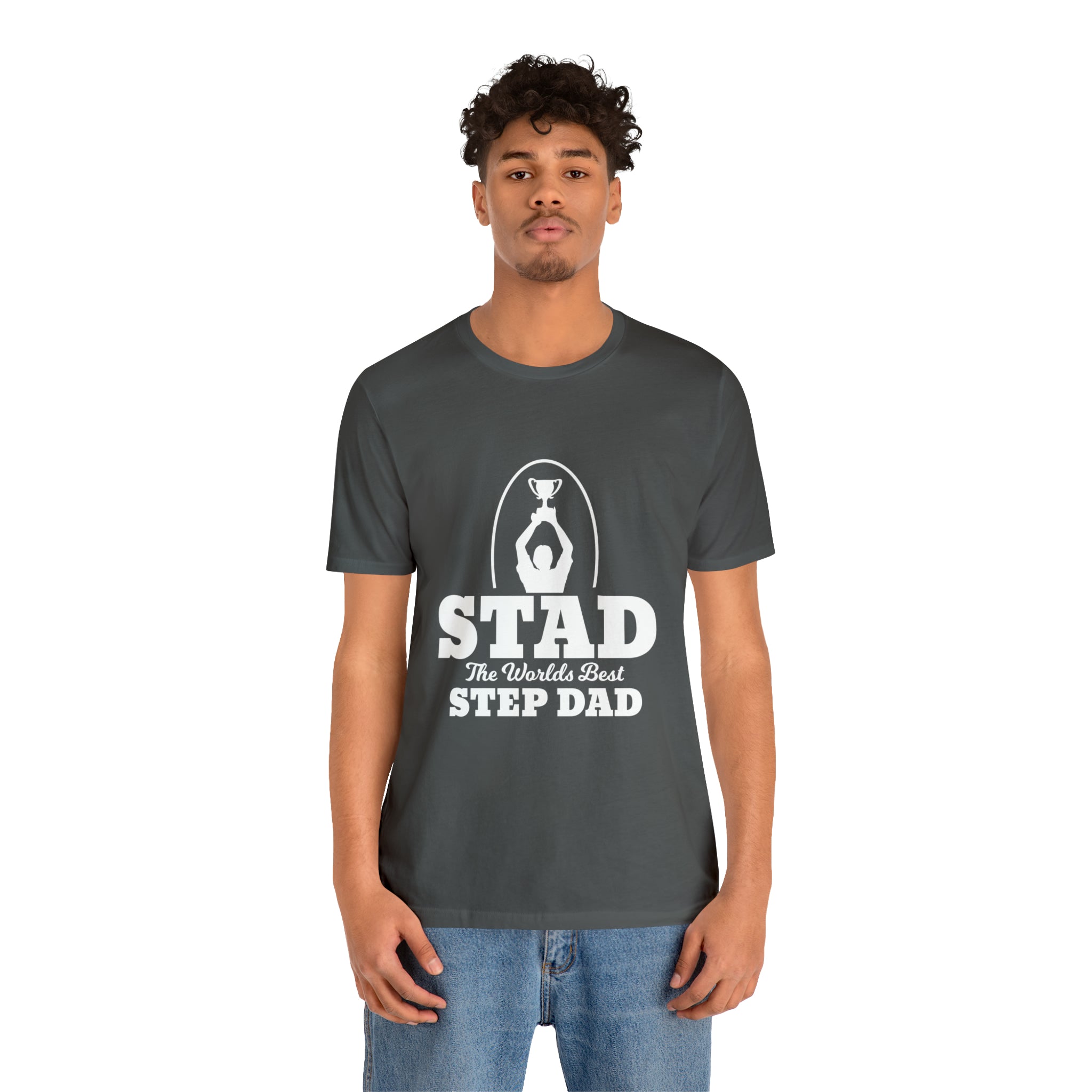 Fathers Day Gift Step Dad Unisex Softstyle T-Shirt Stad Worlds Best Step Dad