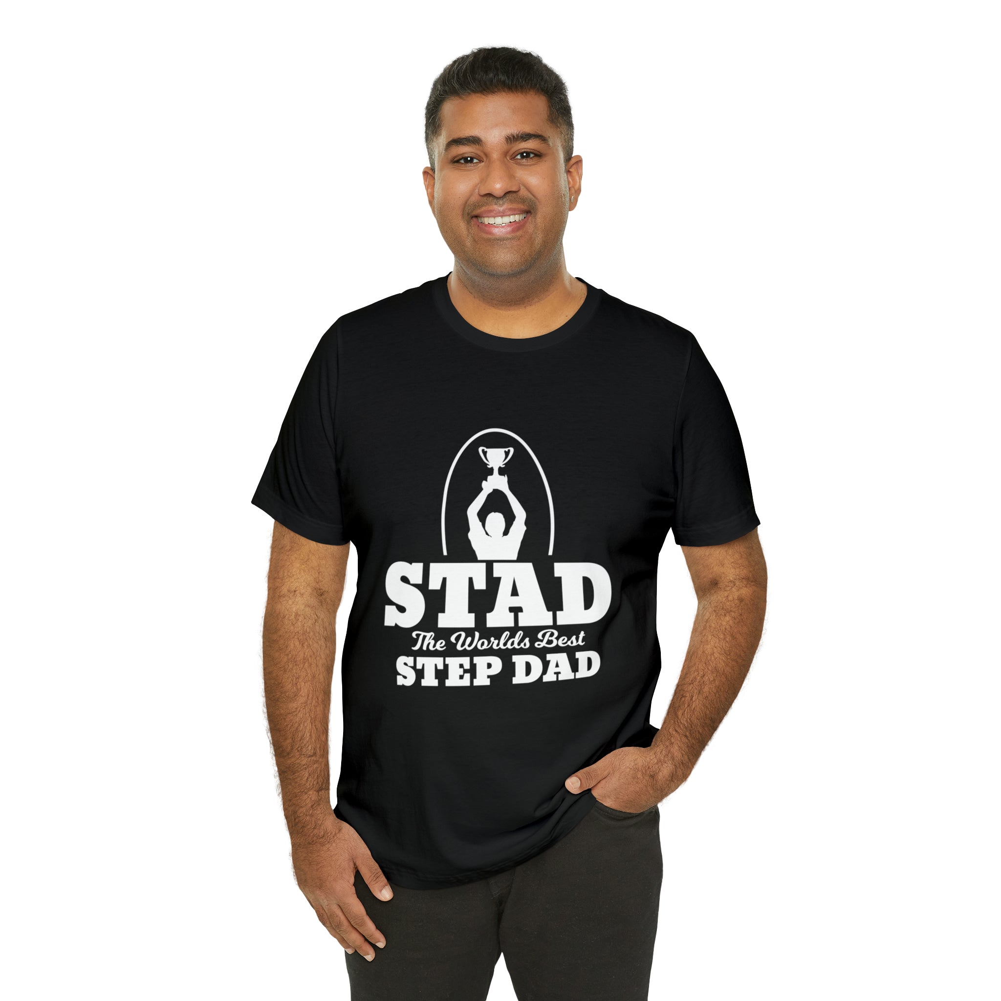 Fathers Day Gift Step Dad Unisex Softstyle T-Shirt Stad Worlds Best Step Dad