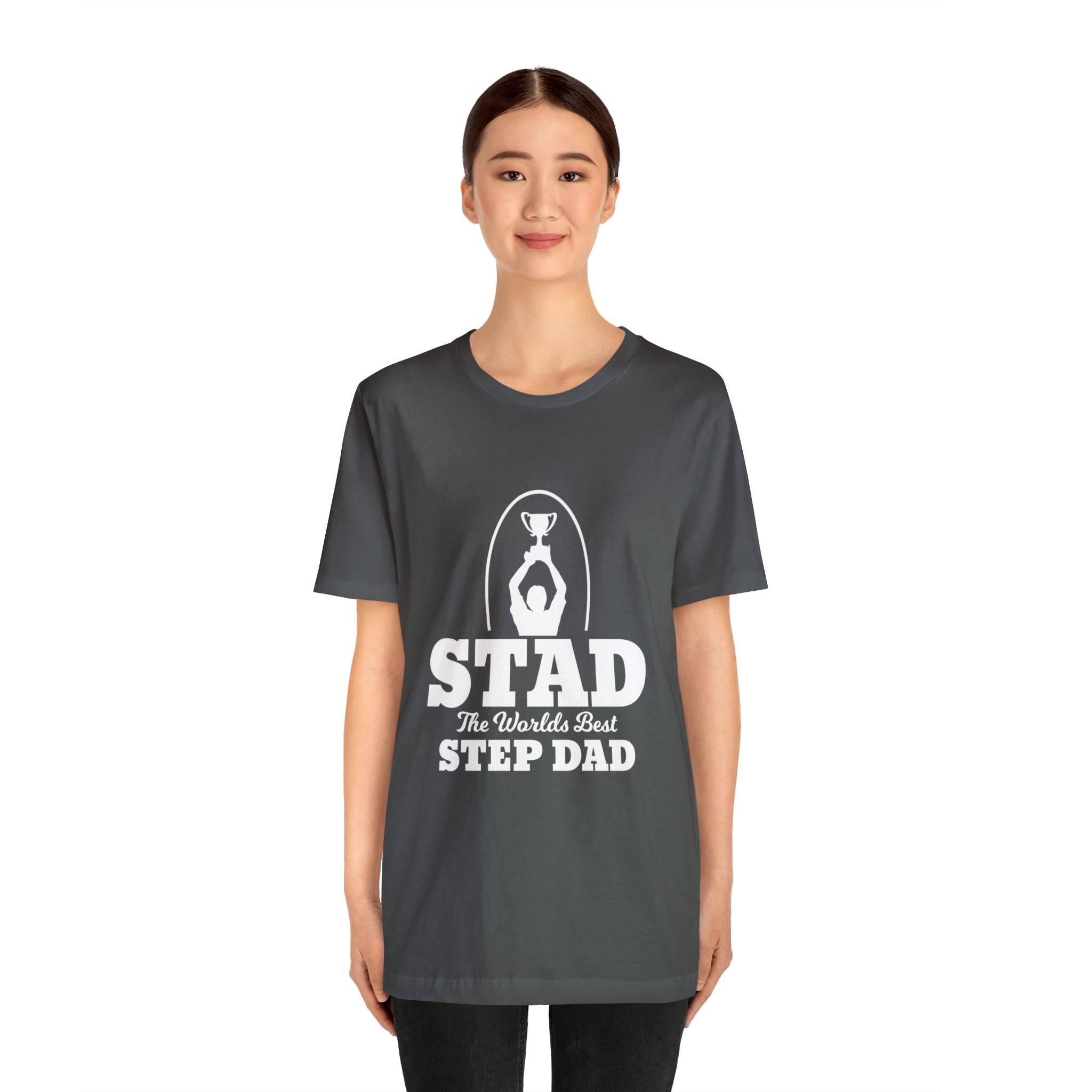 Fathers Day Gift Step Dad Unisex Softstyle T-Shirt Stad Worlds Best Step Dad