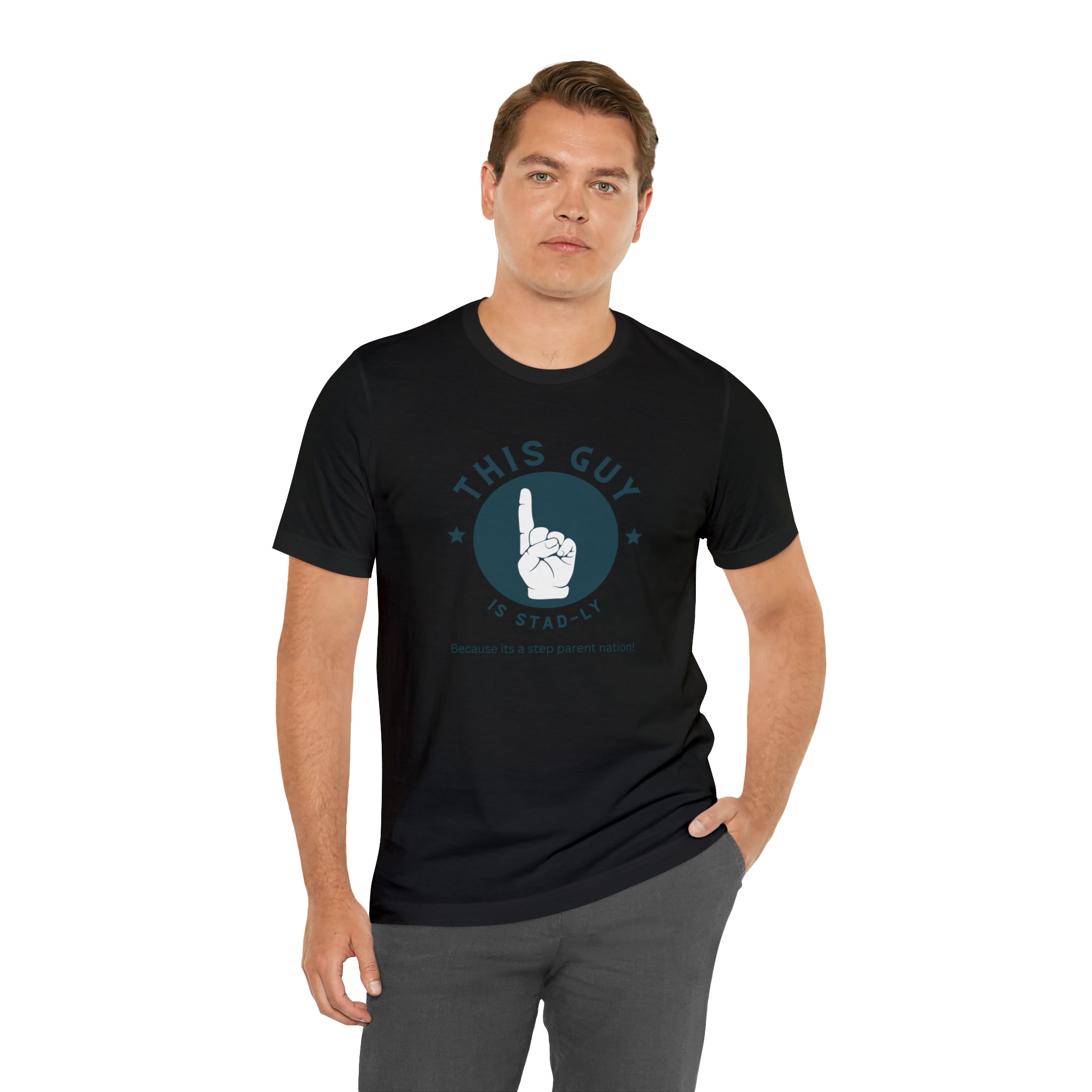 Fathers Day Gift Step Dad Unisex Softstyle T-Shirt Stad-ly