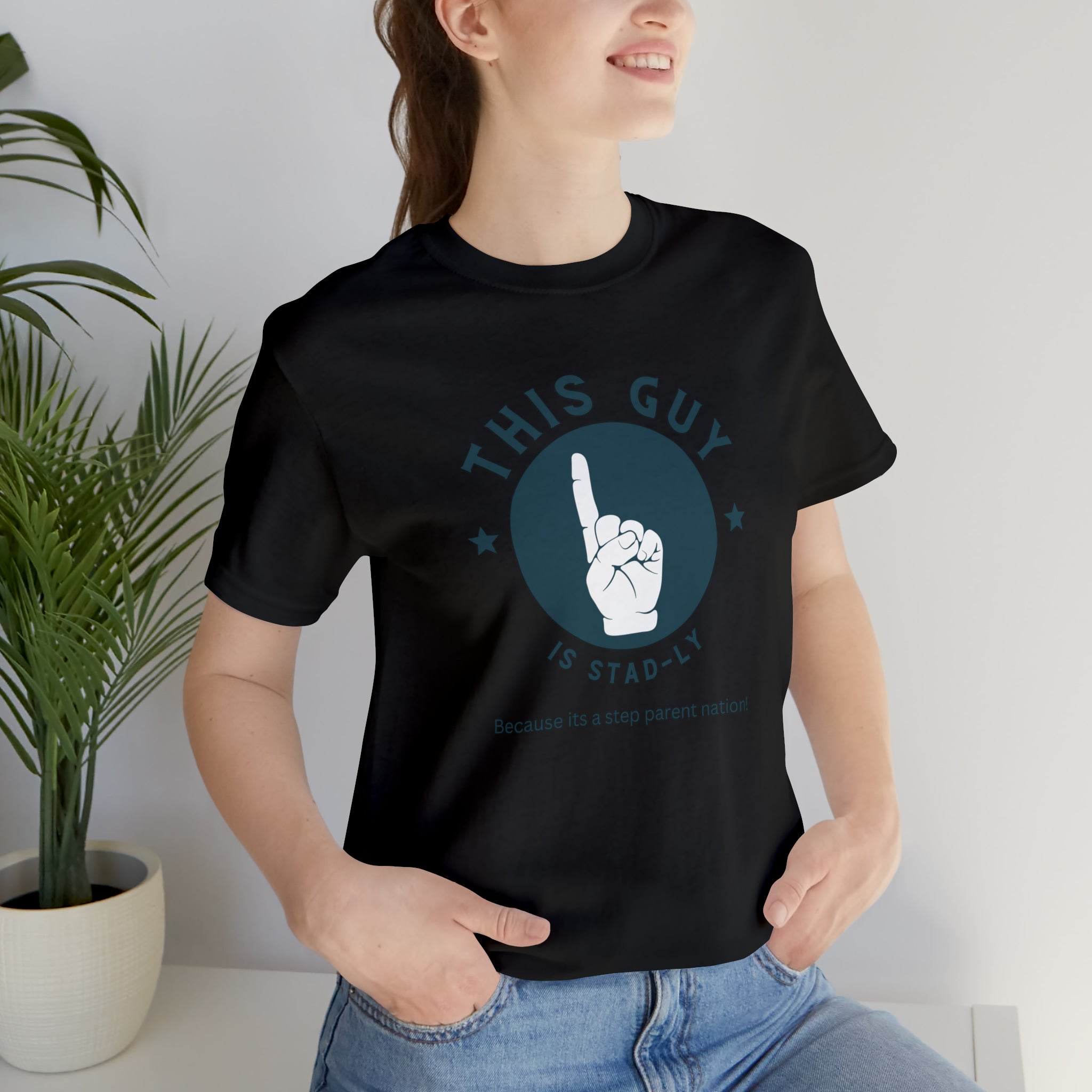 Fathers Day Gift Step Dad Unisex Softstyle T-Shirt Stad-ly