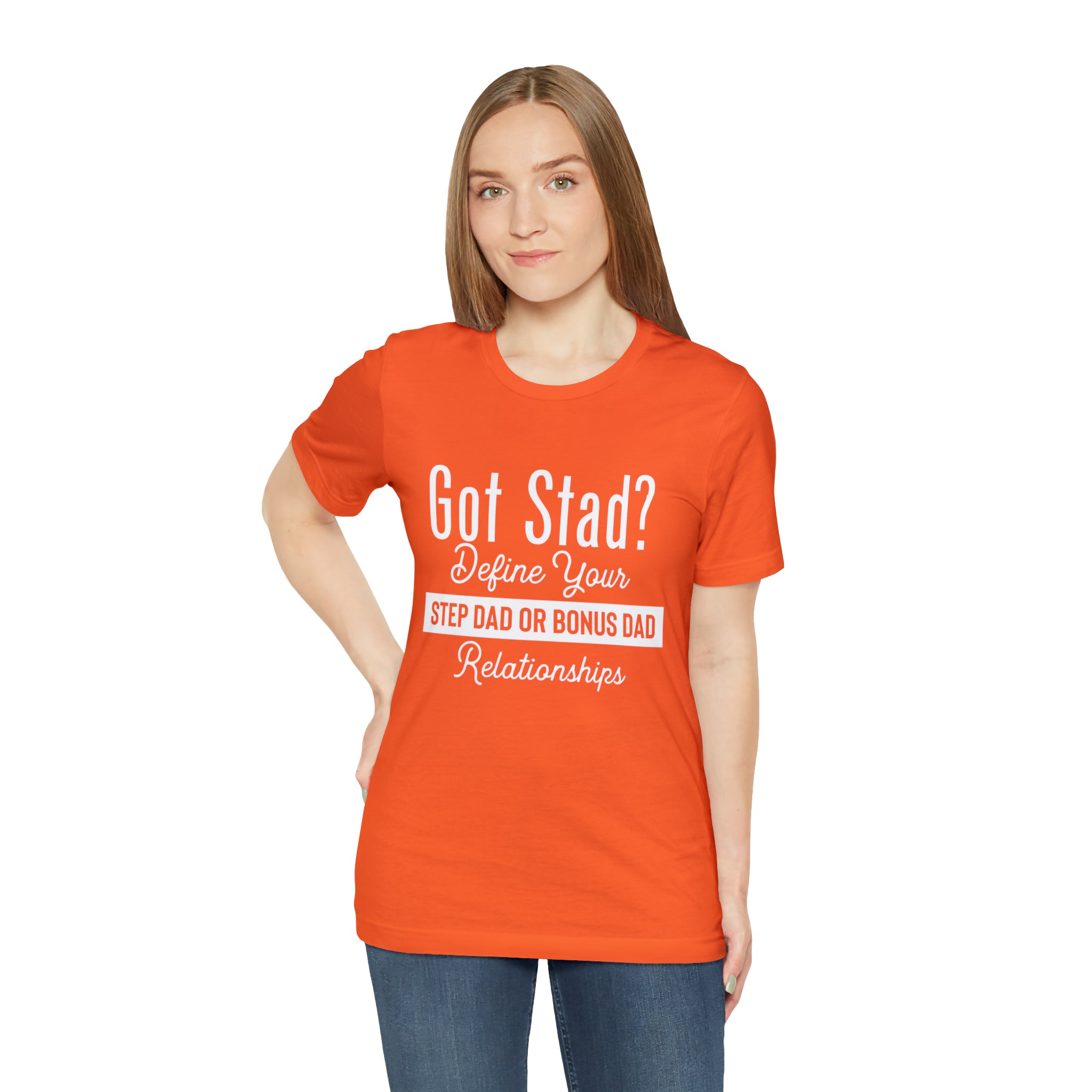 Fathers Day Gift Step Dad Unisex Softstyle T-Shirt Got Stad? Step Dad