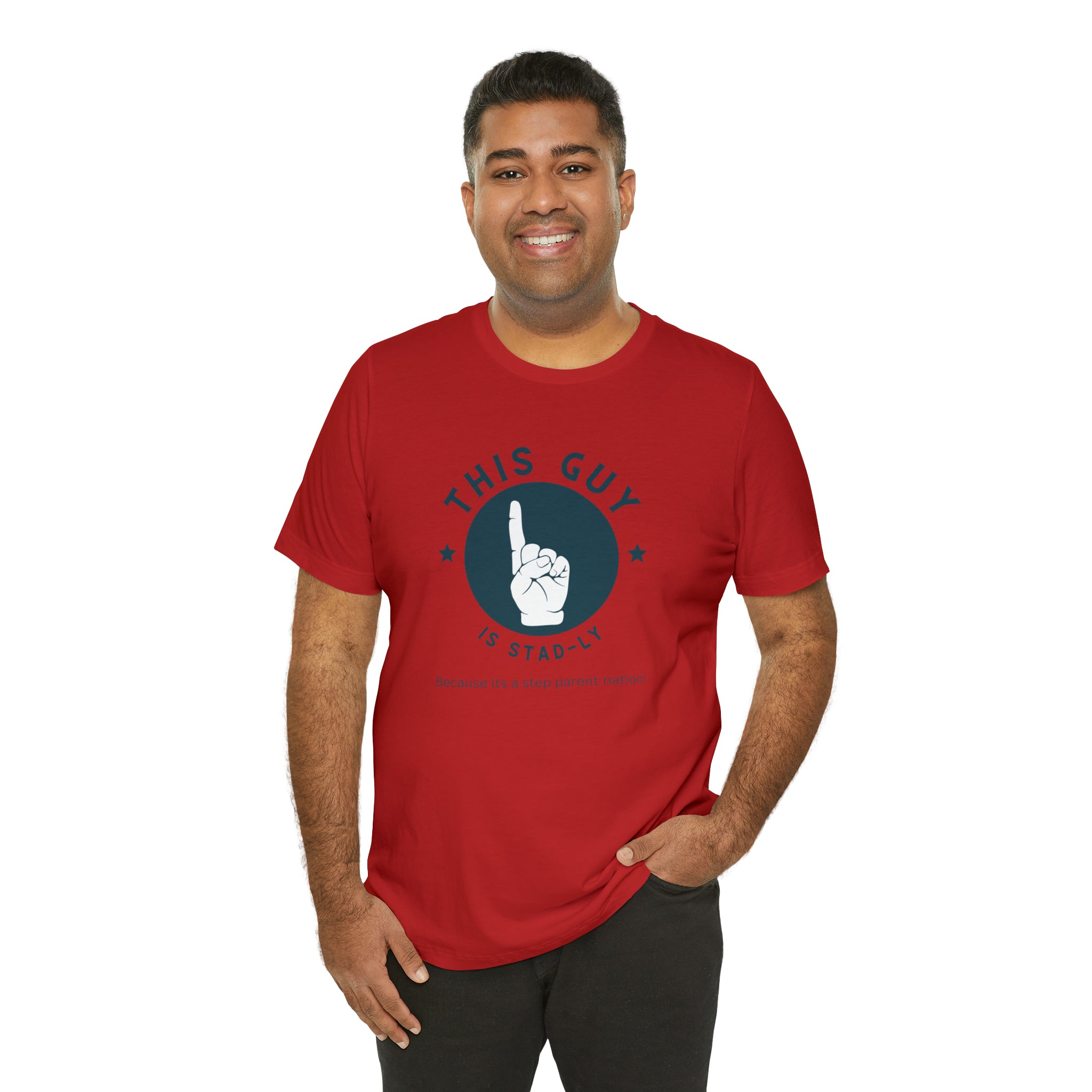 Fathers Day Gift Step Dad Unisex Softstyle T-Shirt Stad-ly