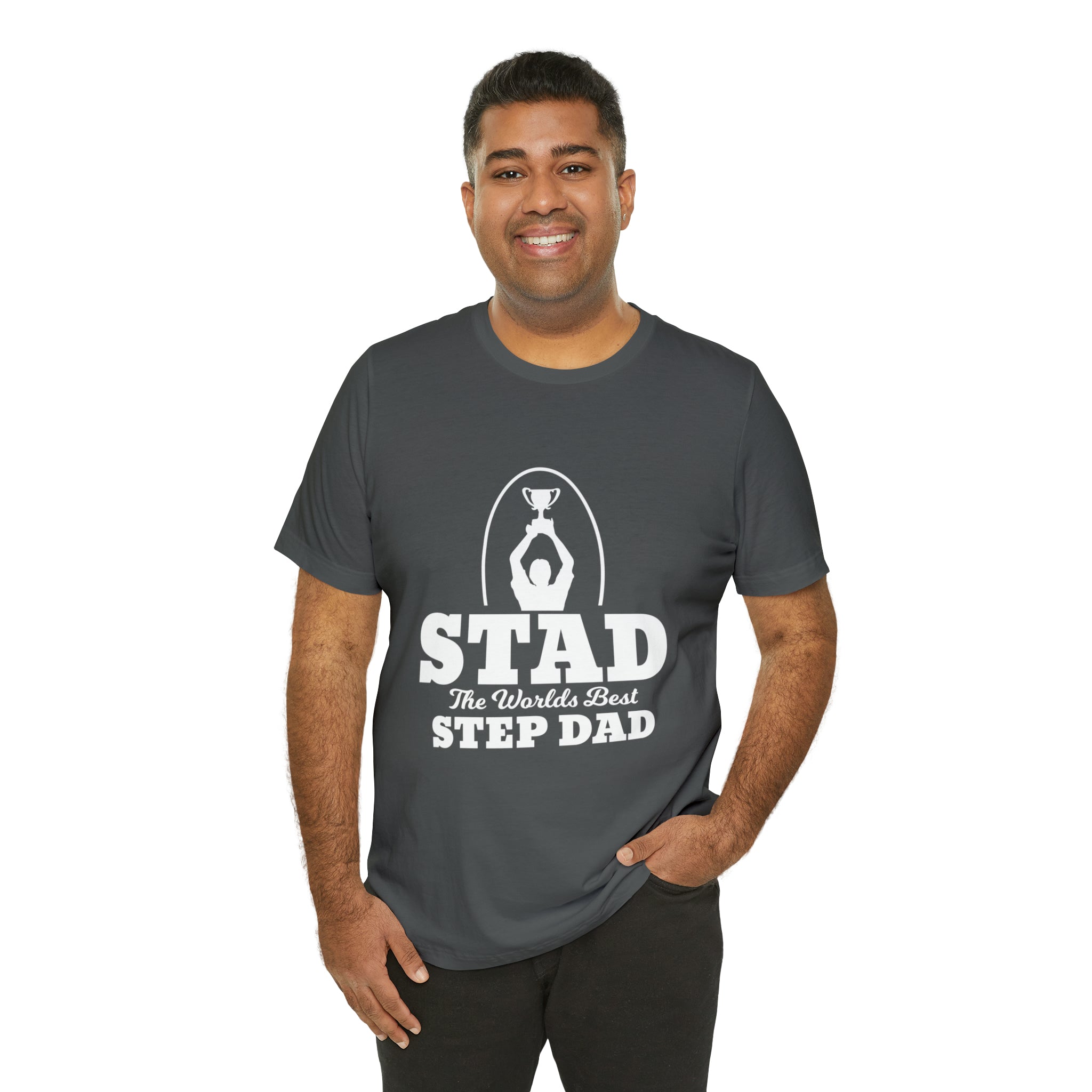 Fathers Day Gift Step Dad Unisex Softstyle T-Shirt Stad Worlds Best Step Dad