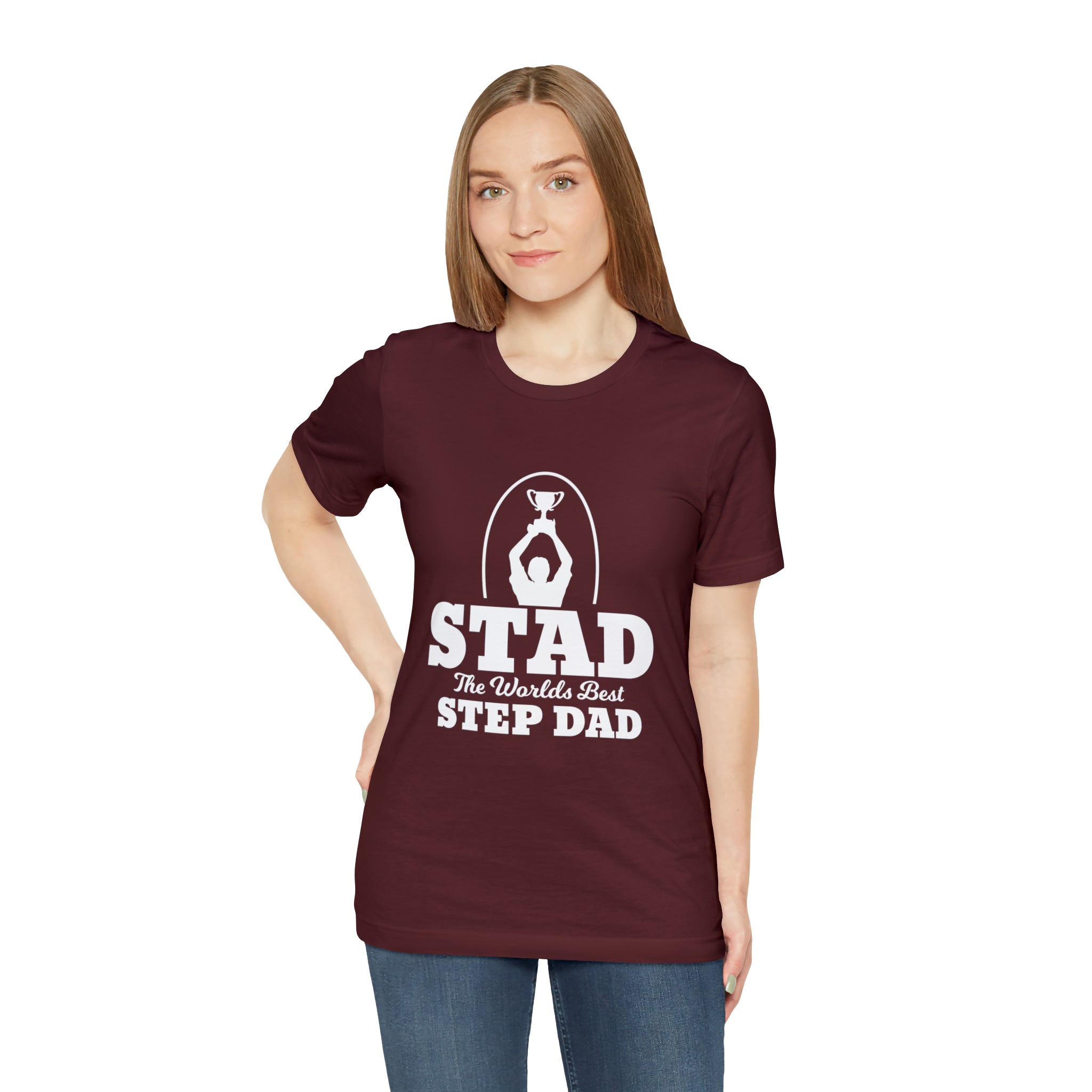 Fathers Day Gift Step Dad Unisex Softstyle T-Shirt Stad Worlds Best Step Dad