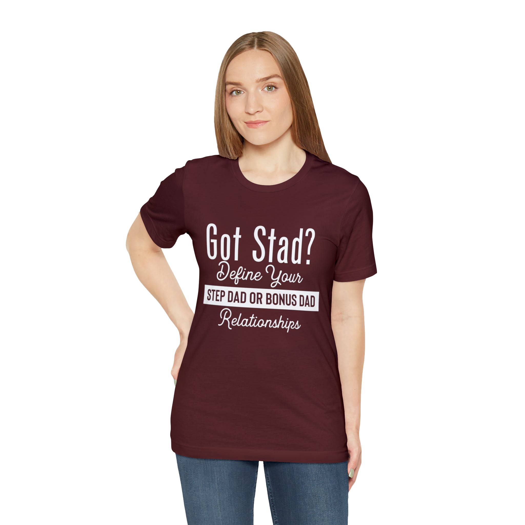 Fathers Day Gift Step Dad Unisex Softstyle T-Shirt Got Stad? Step Dad