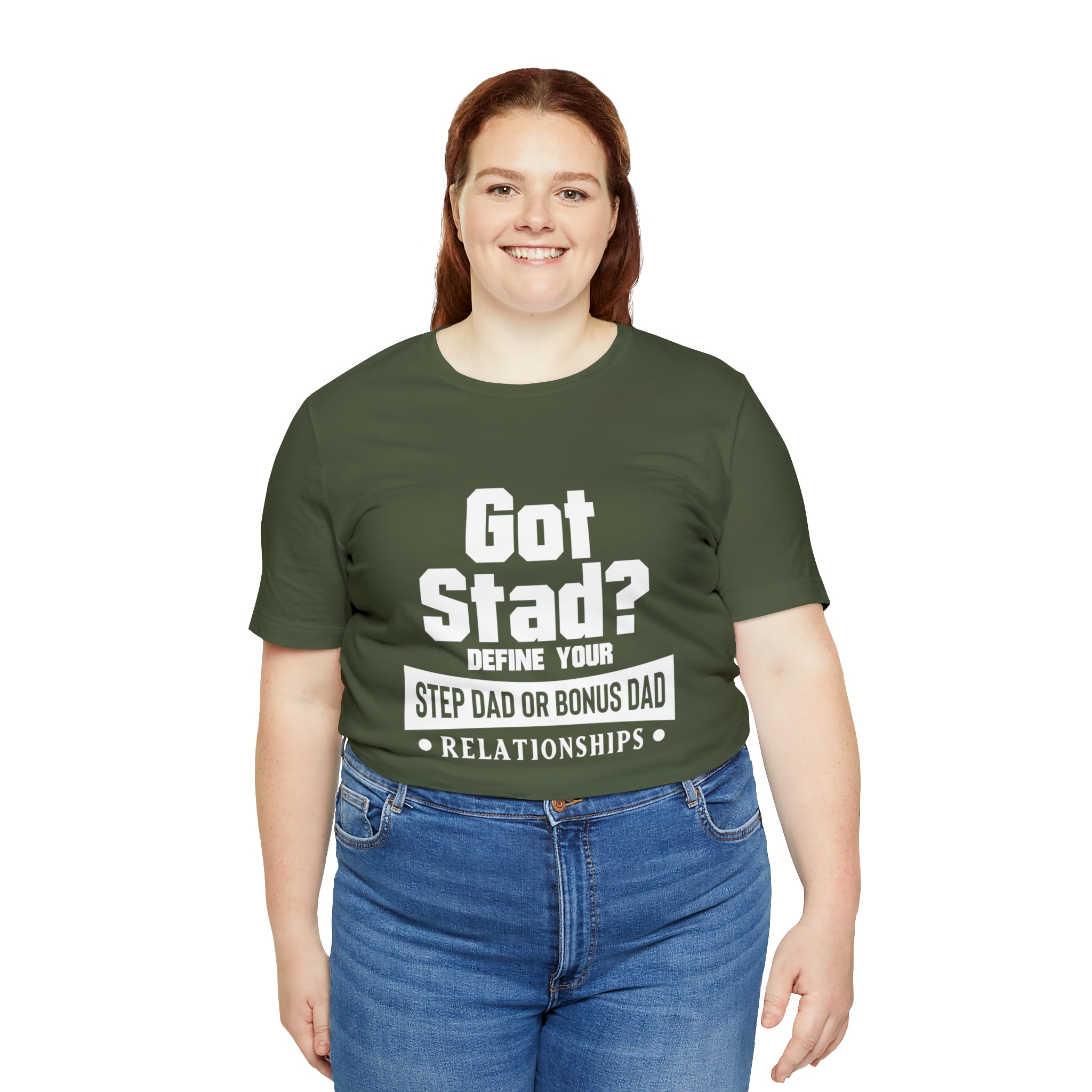 Fathers Day Gift Step Dad Unisex Softstyle T-Shirt Got Stad? Step Dad