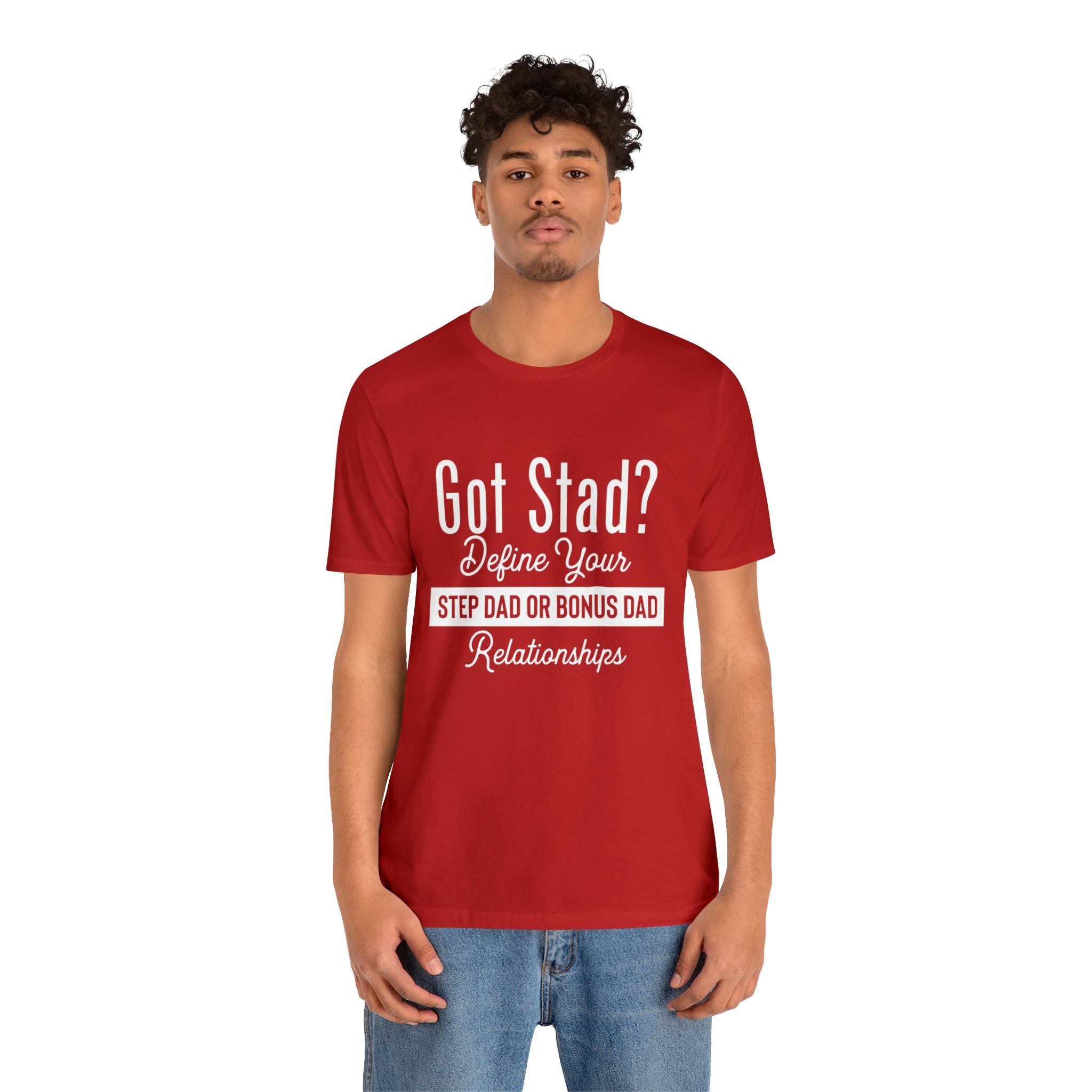 Fathers Day Gift Step Dad Unisex Softstyle T-Shirt Got Stad? Step Dad