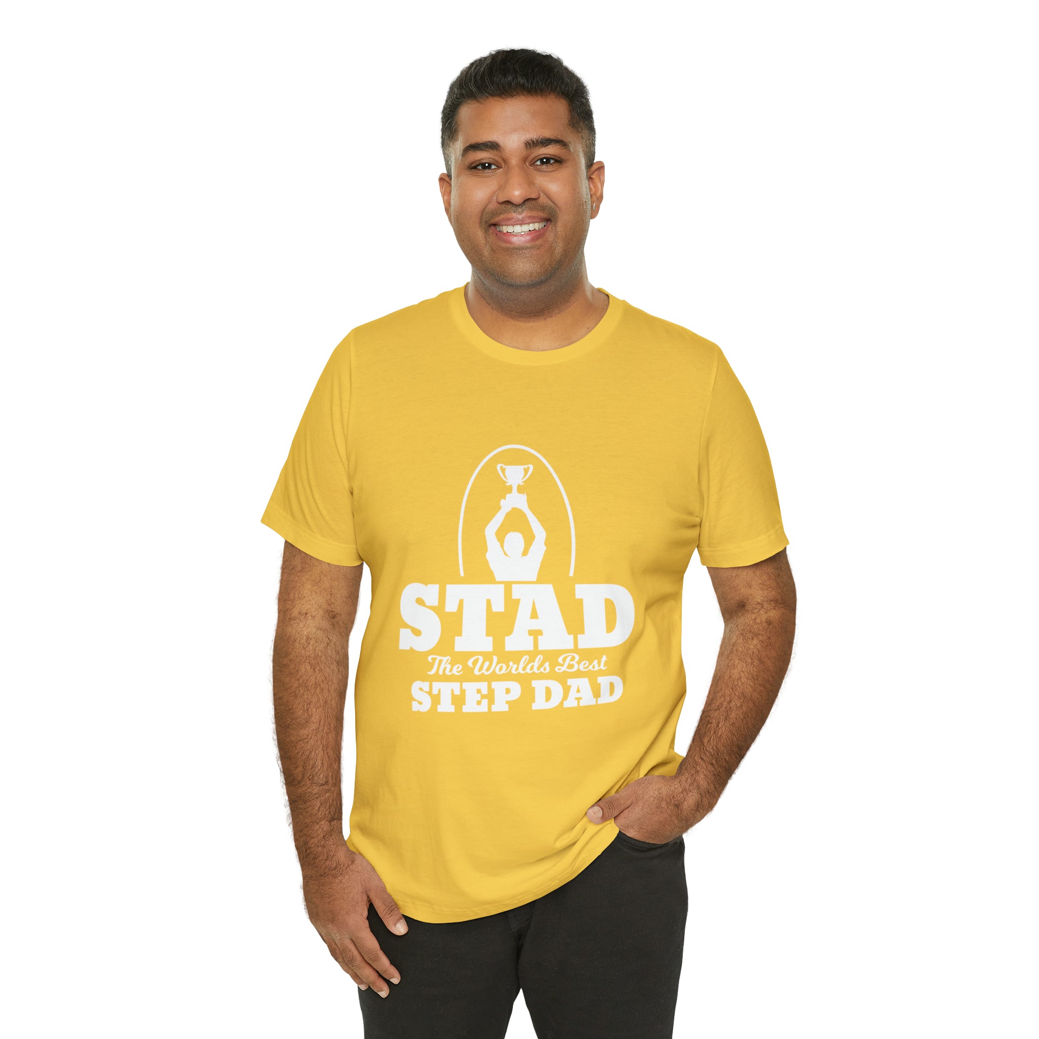 Fathers Day Gift Step Dad Unisex Softstyle T-Shirt Stad Worlds Best Step Dad