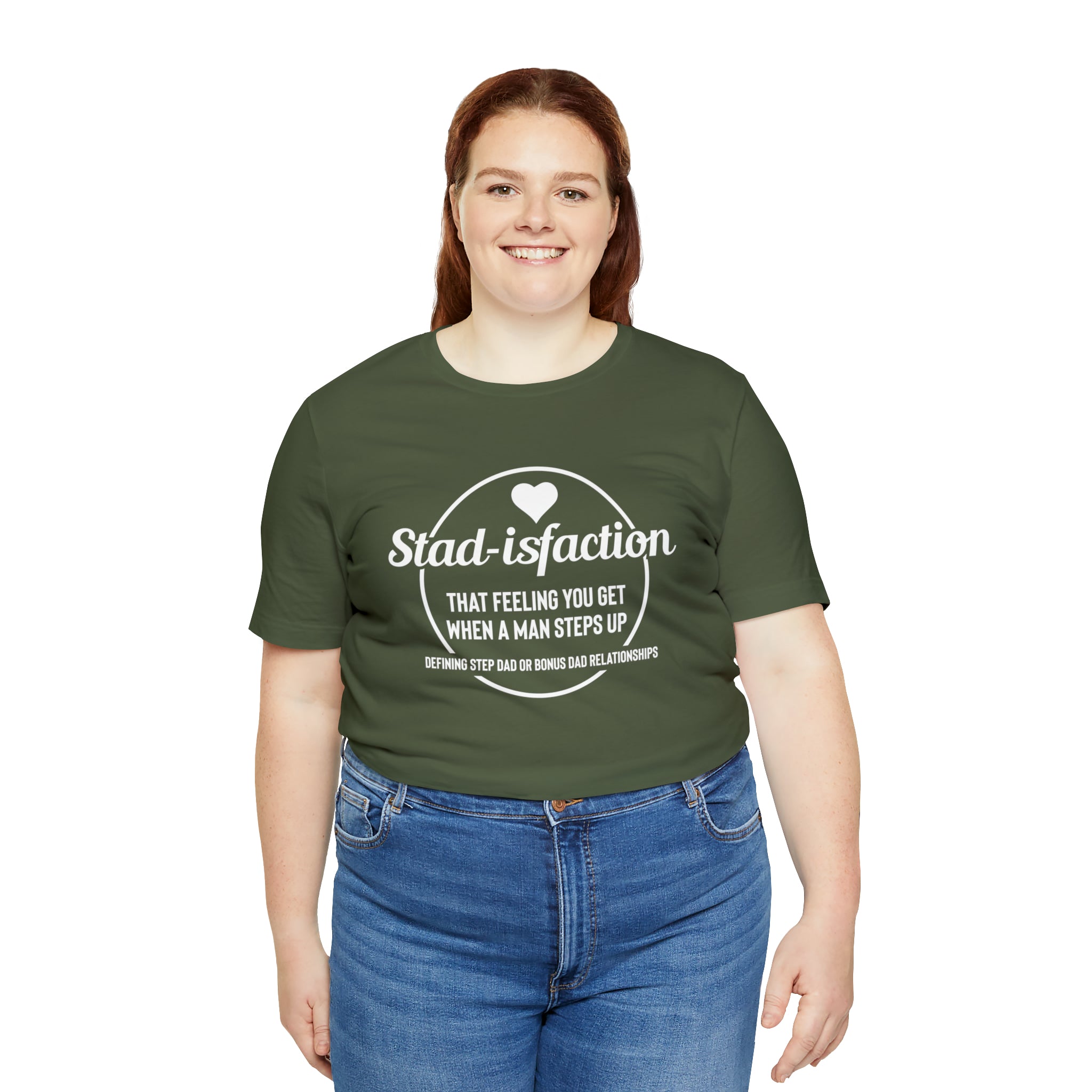 Fathers Day Gift Step Dad Unisex Softstyle T-Shirt Stad-isfaction Step Dad