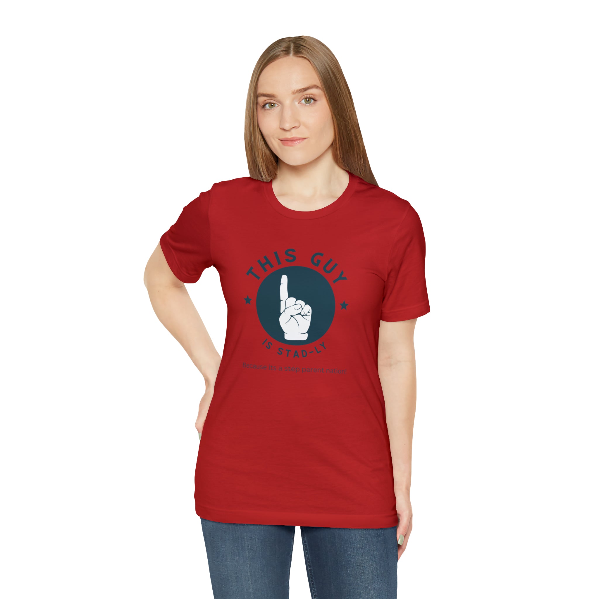 Fathers Day Gift Step Dad Unisex Softstyle T-Shirt Stad-ly