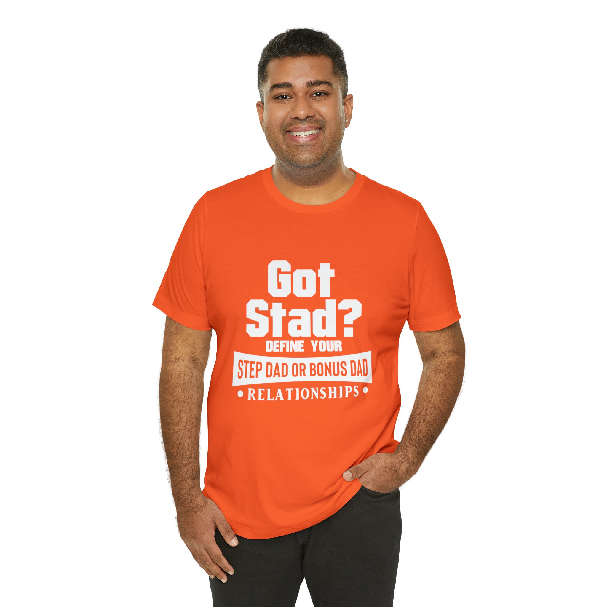 Fathers Day Gift Step Dad Unisex Softstyle T-Shirt Got Stad? Step Dad