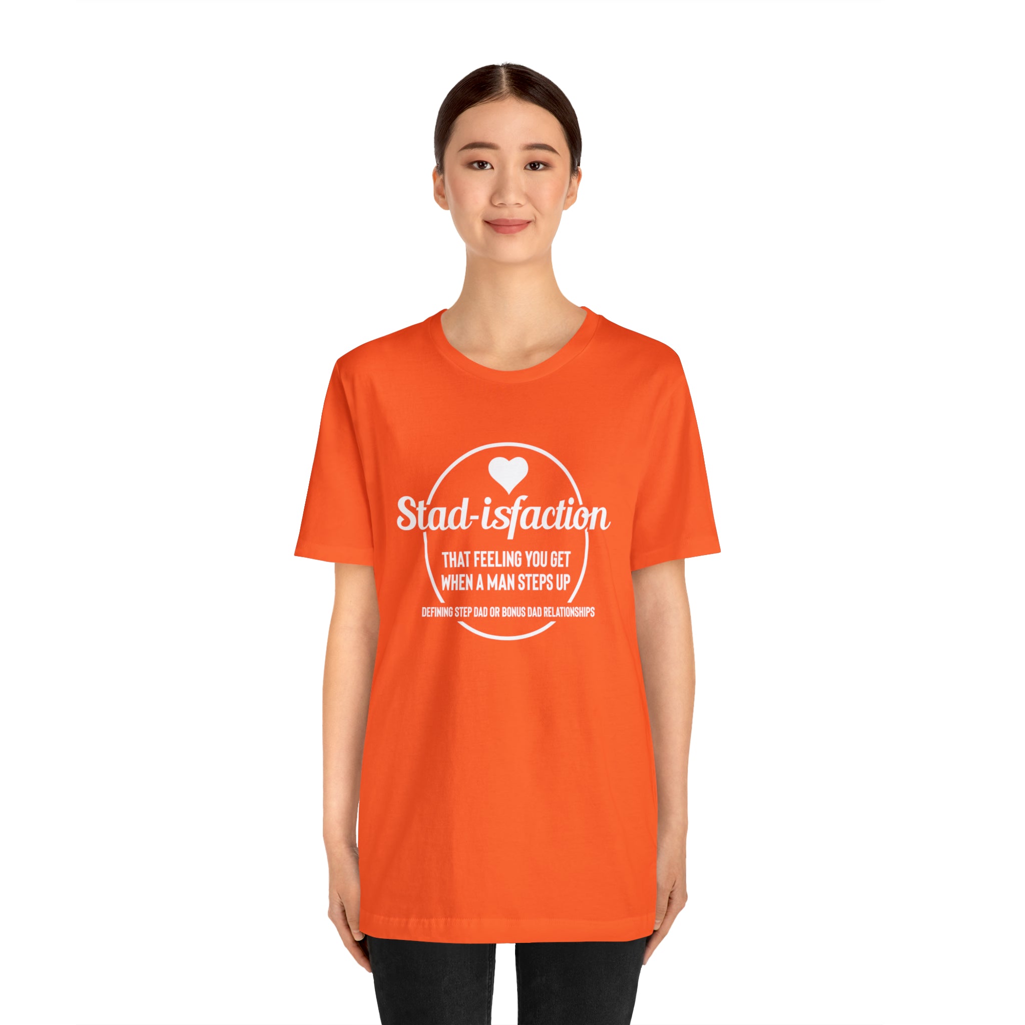Fathers Day Gift Step Dad Unisex Softstyle T-Shirt Stad-isfaction Step Dad