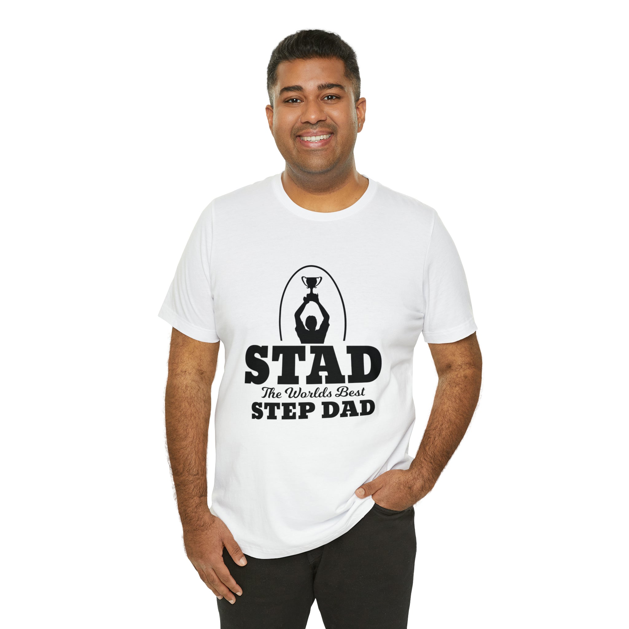 Fathers Day Gift Step Dad Unisex Softstyle T-Shirt Stad Worlds Best Step Dad