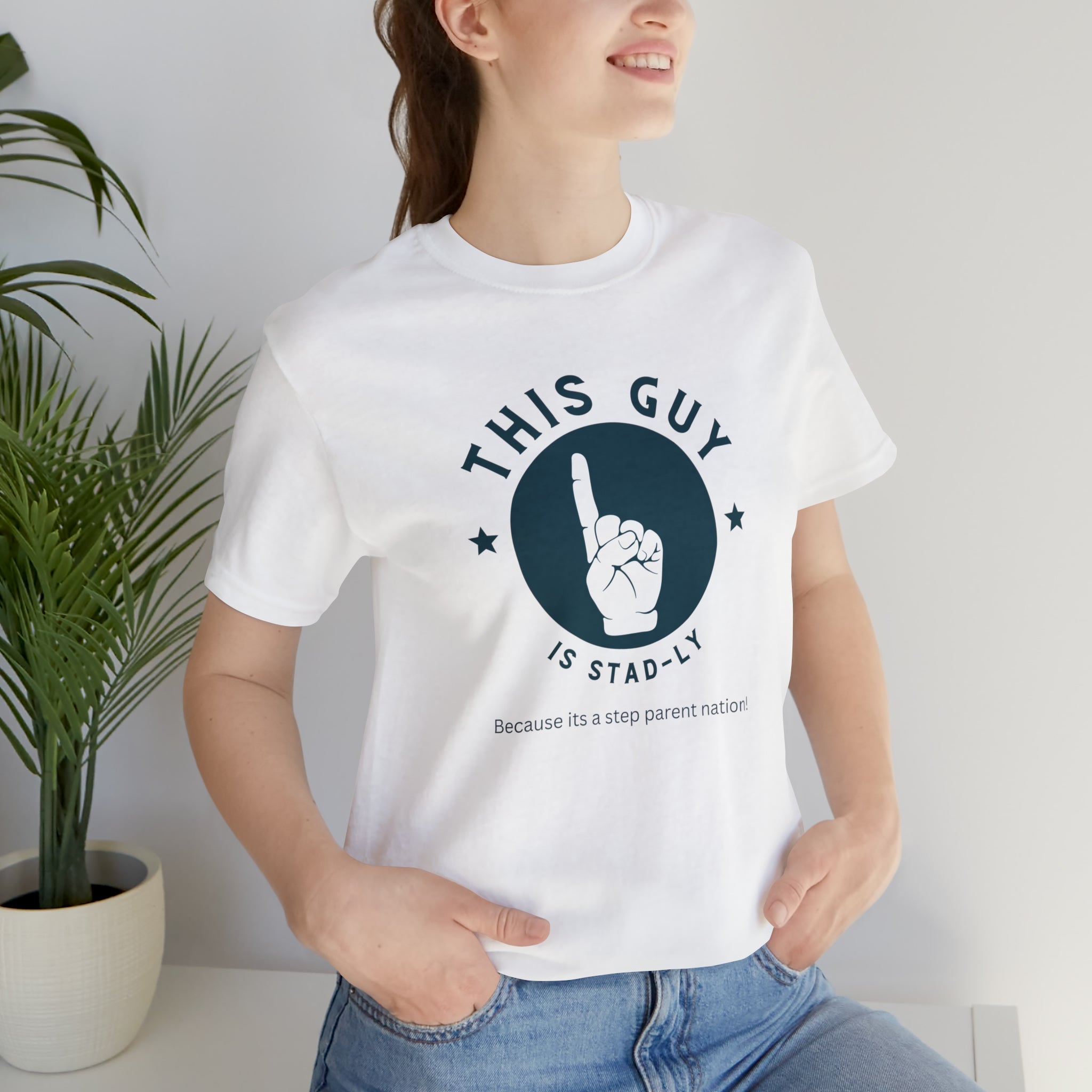 Fathers Day Gift Step Dad Unisex Softstyle T-Shirt Stad-ly