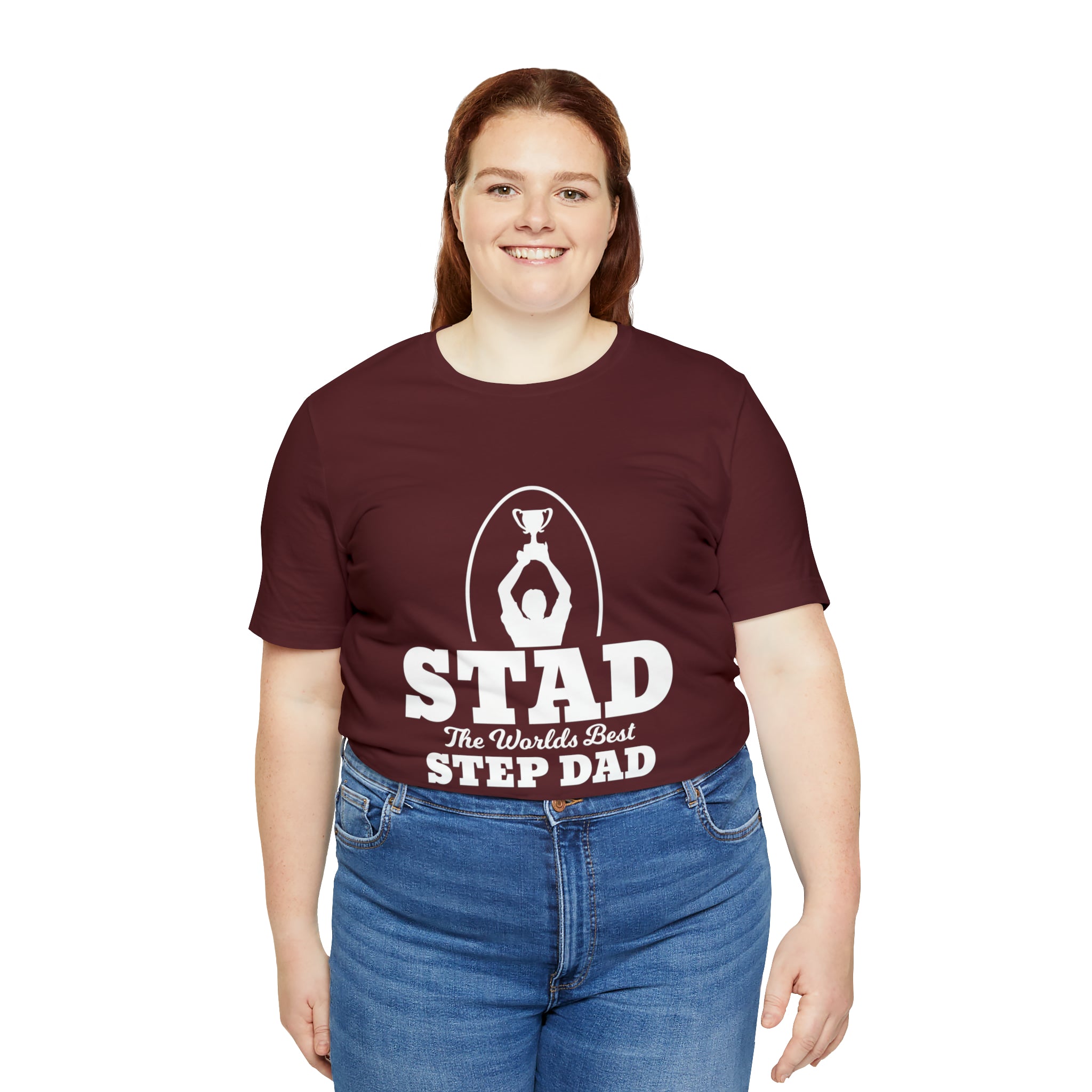 Fathers Day Gift Step Dad Unisex Softstyle T-Shirt Stad Worlds Best Step Dad