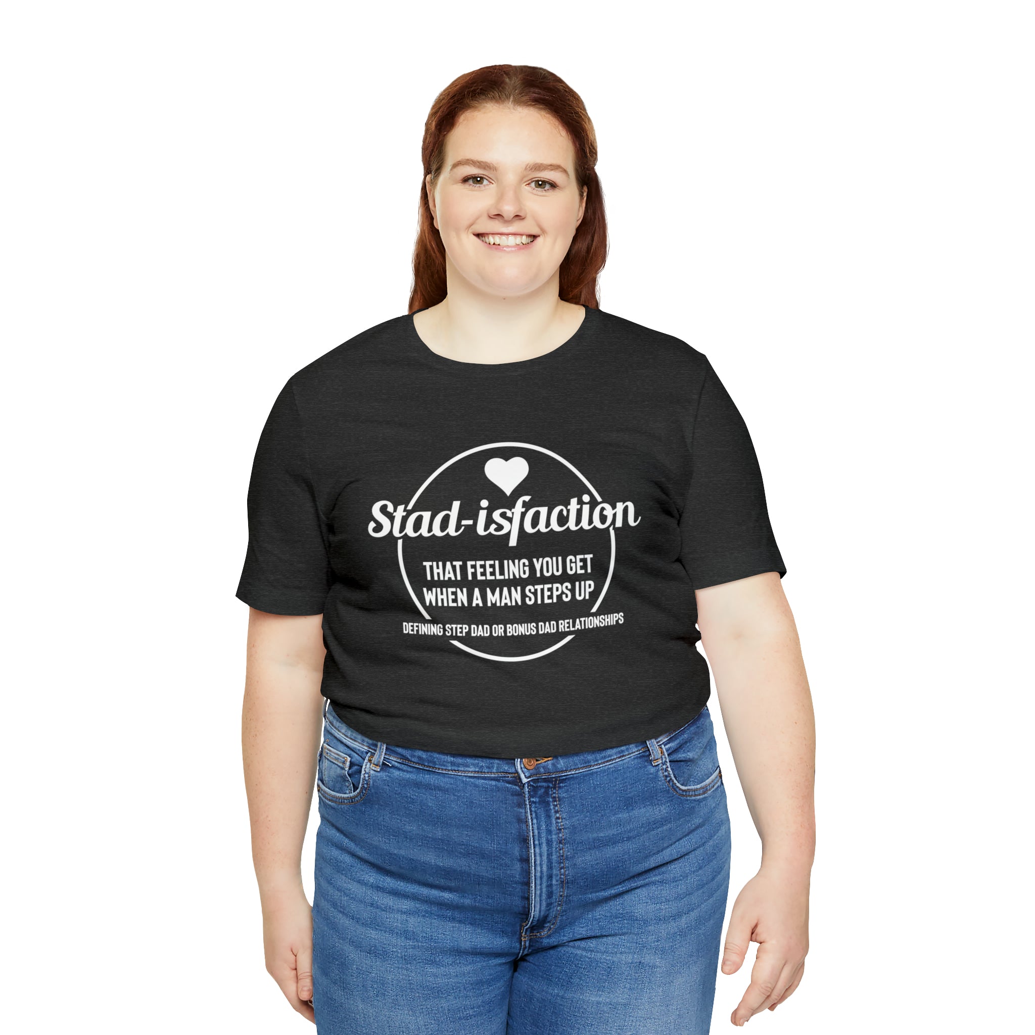 Fathers Day Gift Step Dad Unisex Softstyle T-Shirt Stad-isfaction Step Dad