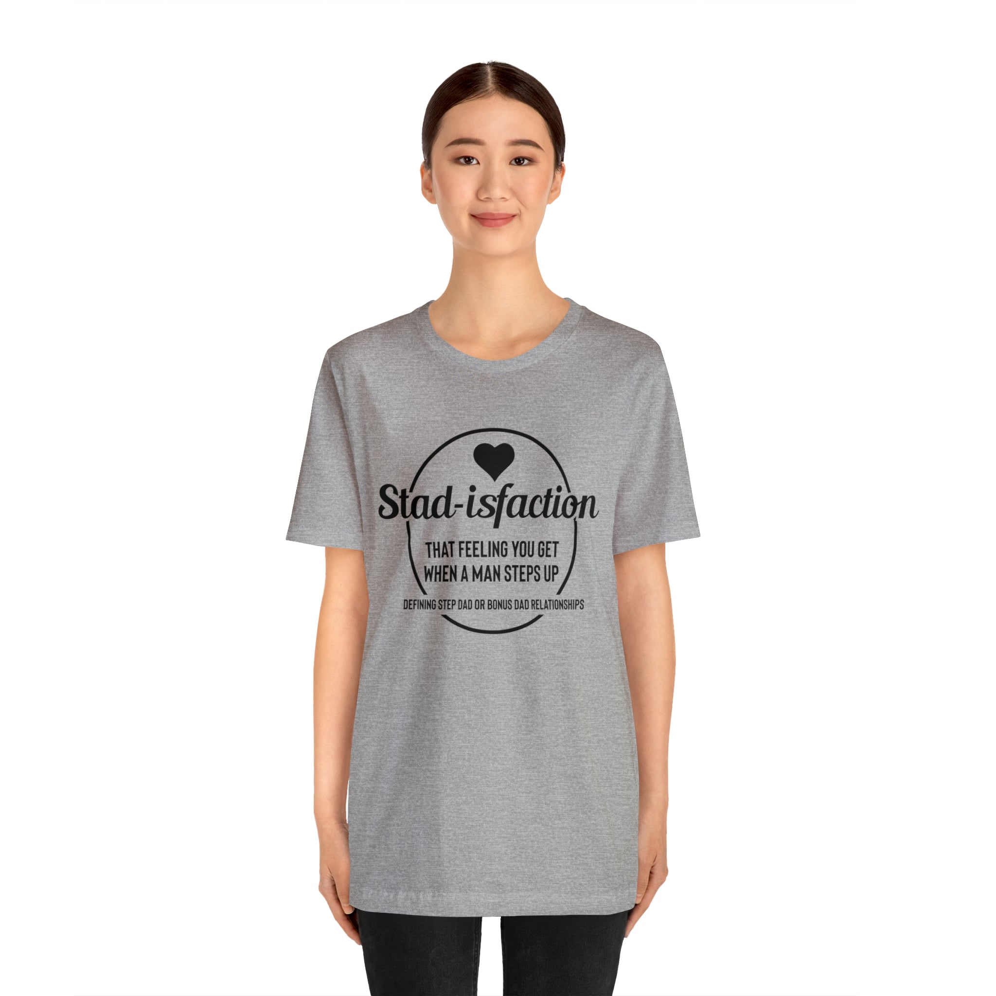 Fathers Day Gift Step Dad Unisex Softstyle T-Shirt Stad-isfaction Step Dad
