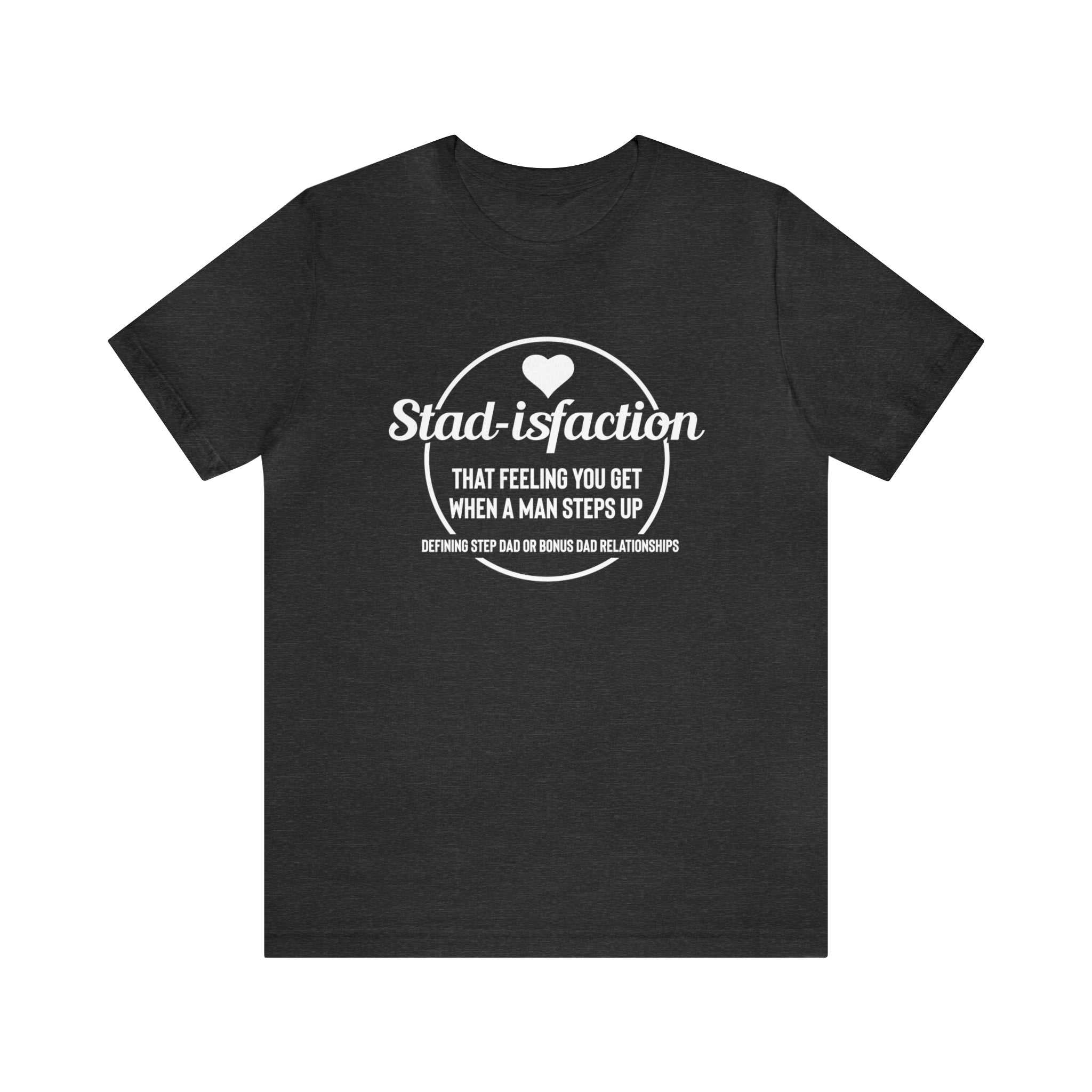 Fathers Day Gift Step Dad Unisex Softstyle T-Shirt Stad-isfaction Step Dad