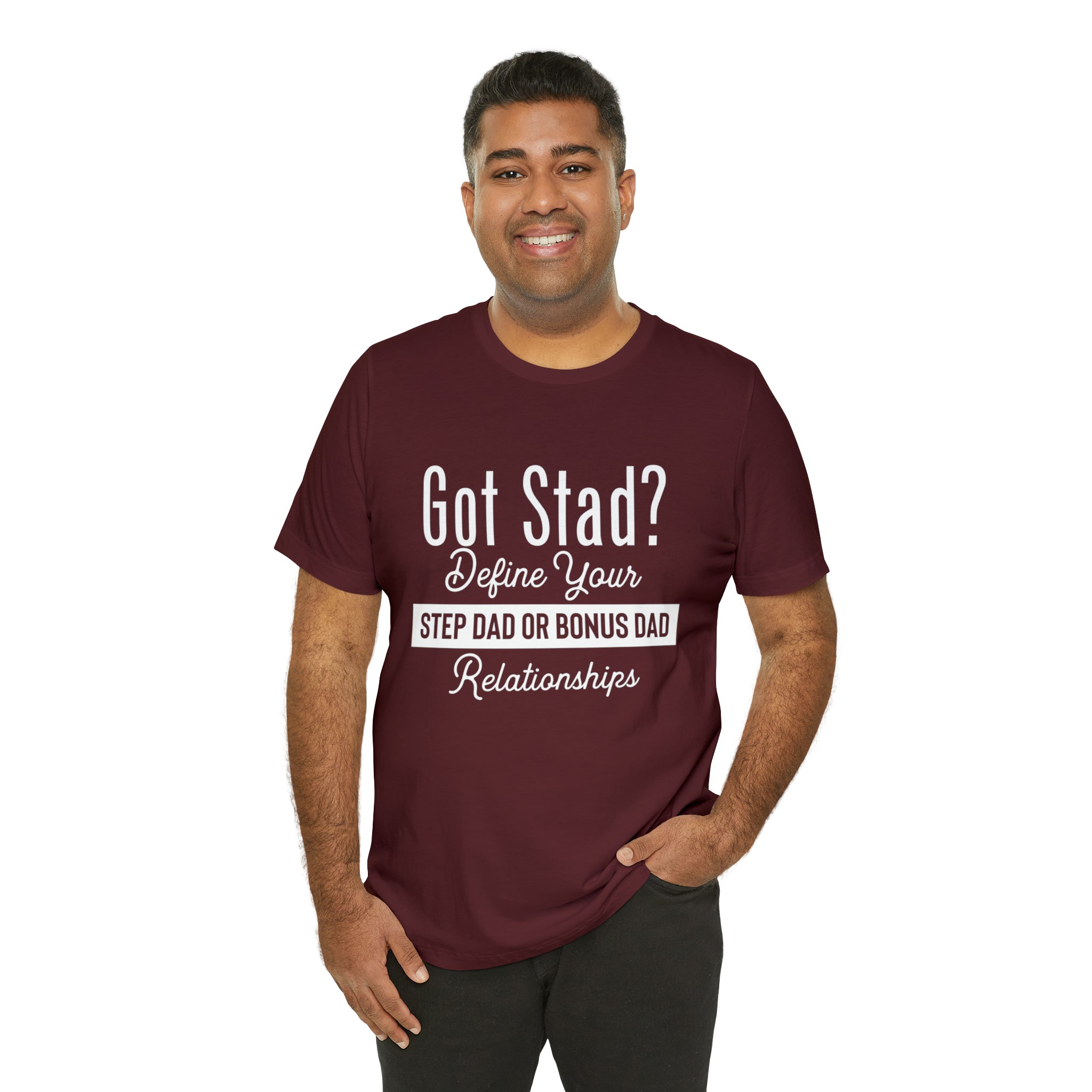 Fathers Day Gift Step Dad Unisex Softstyle T-Shirt Got Stad? Step Dad