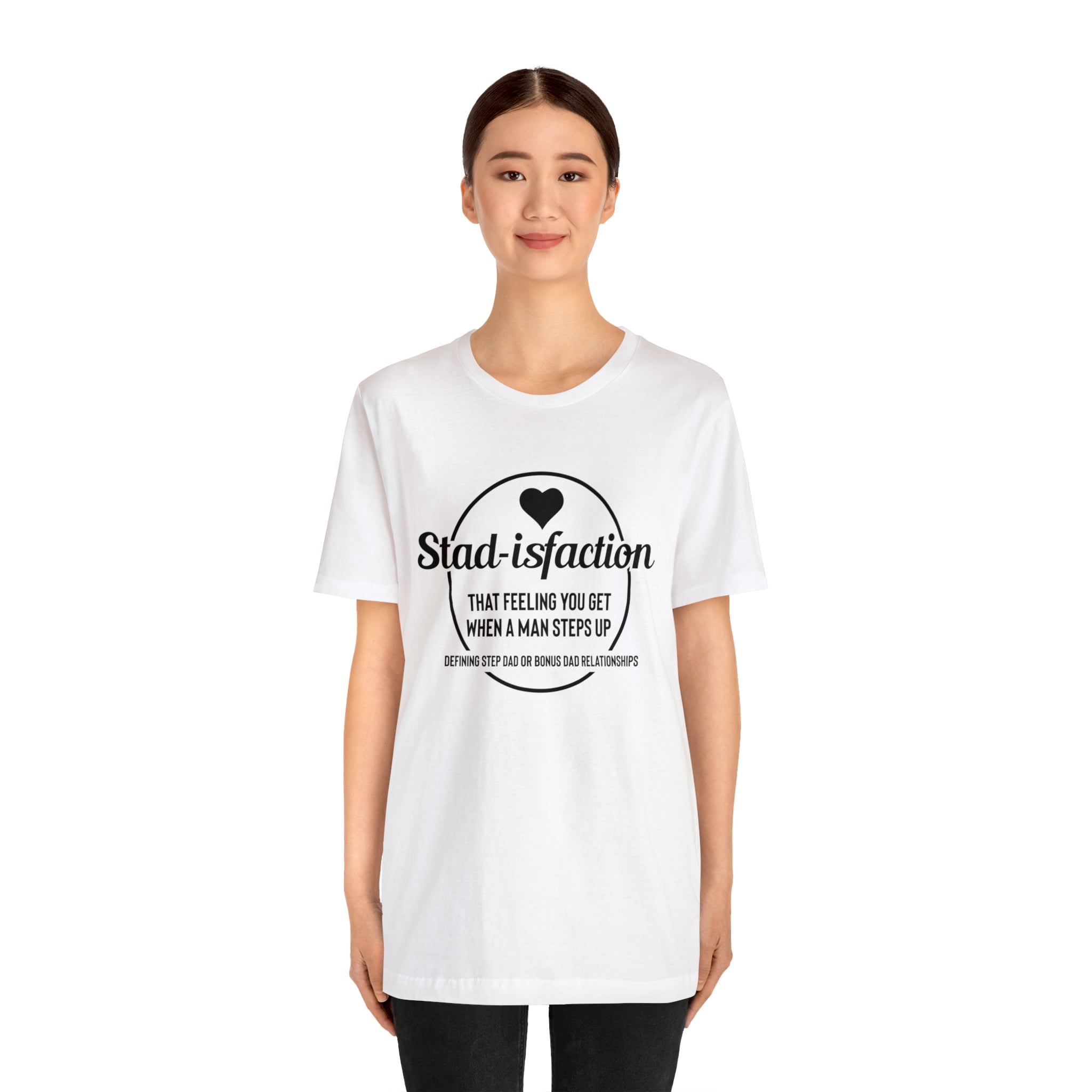 Fathers Day Gift Step Dad Unisex Softstyle T-Shirt Stad-isfaction Step Dad