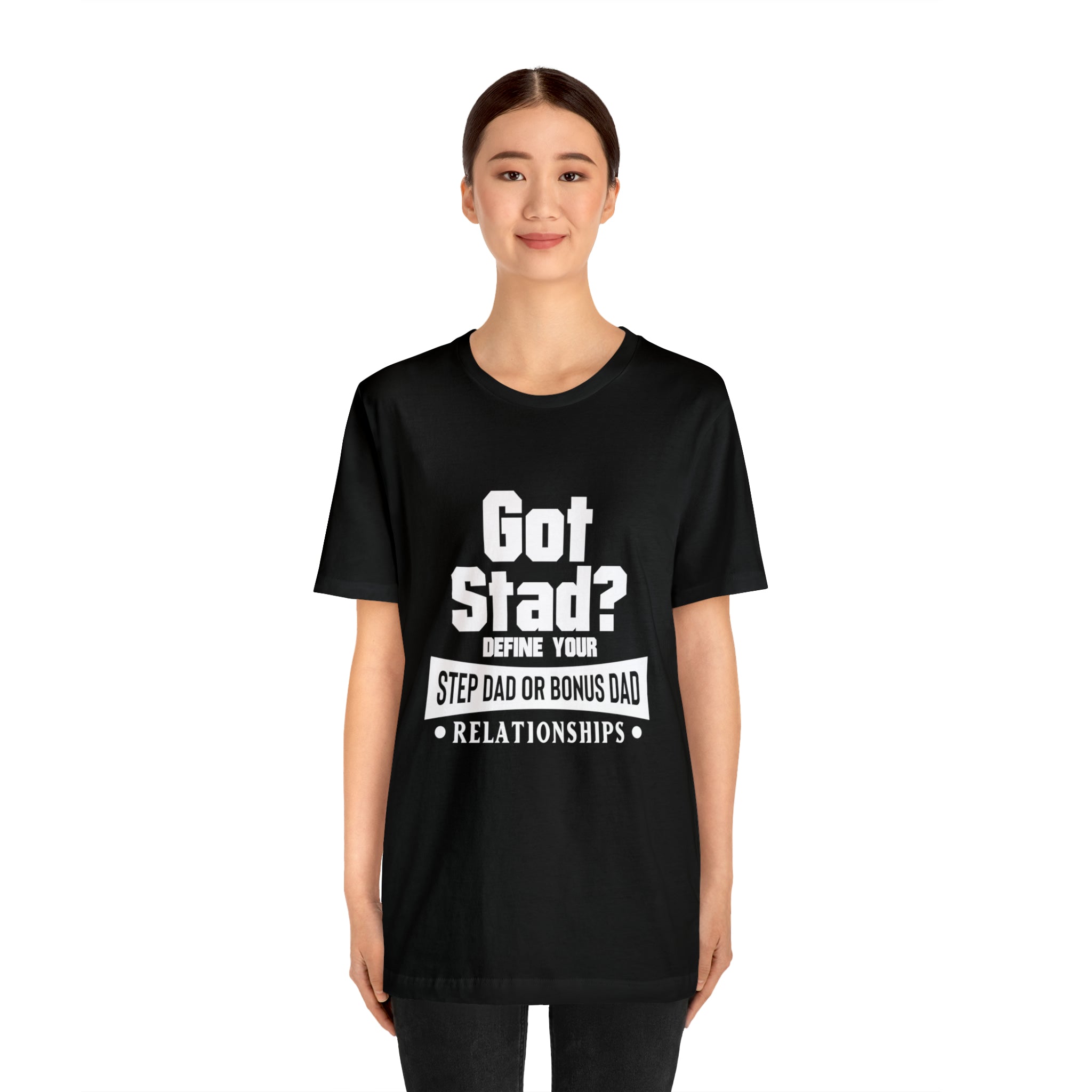 Fathers Day Gift Step Dad Unisex Softstyle T-Shirt Got Stad? Step Dad