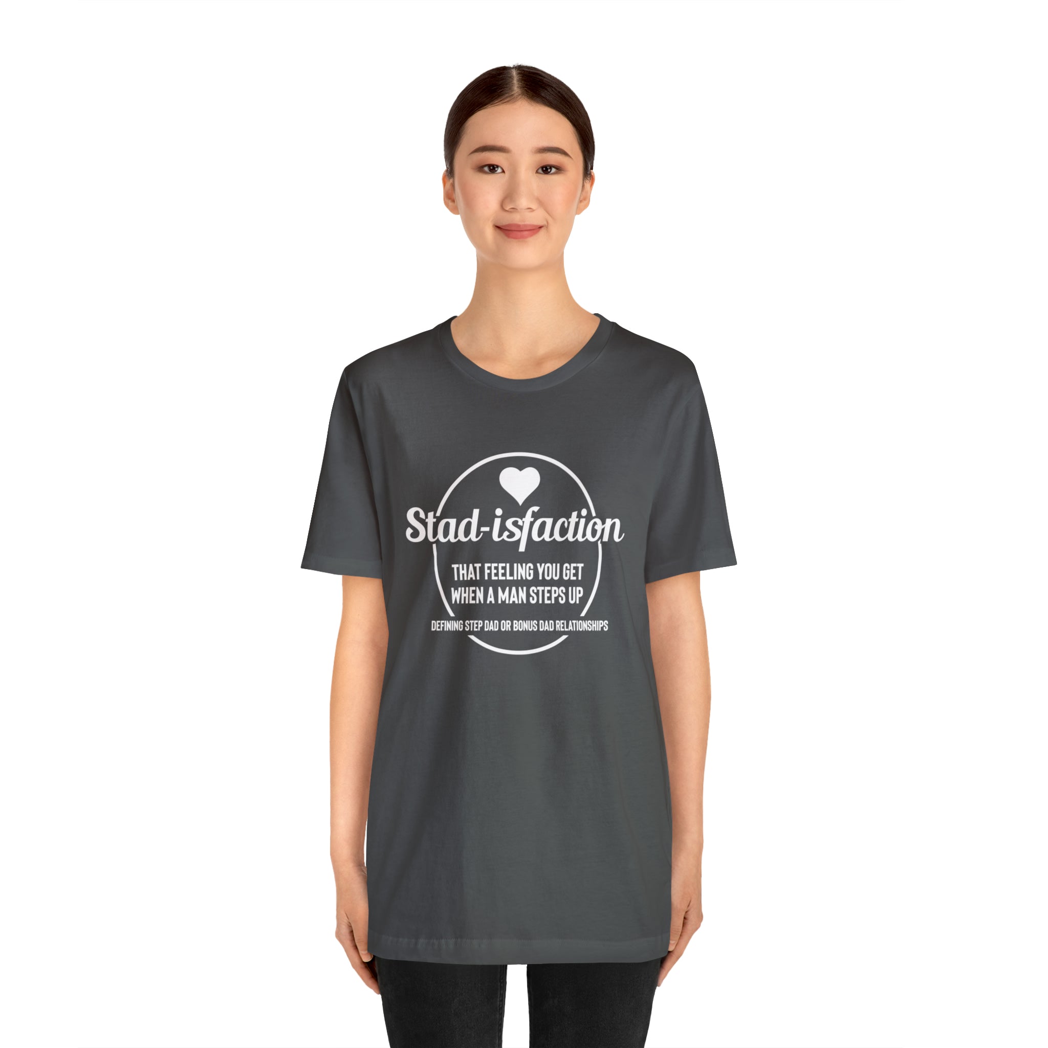 Fathers Day Gift Step Dad Unisex Softstyle T-Shirt Stad-isfaction Step Dad