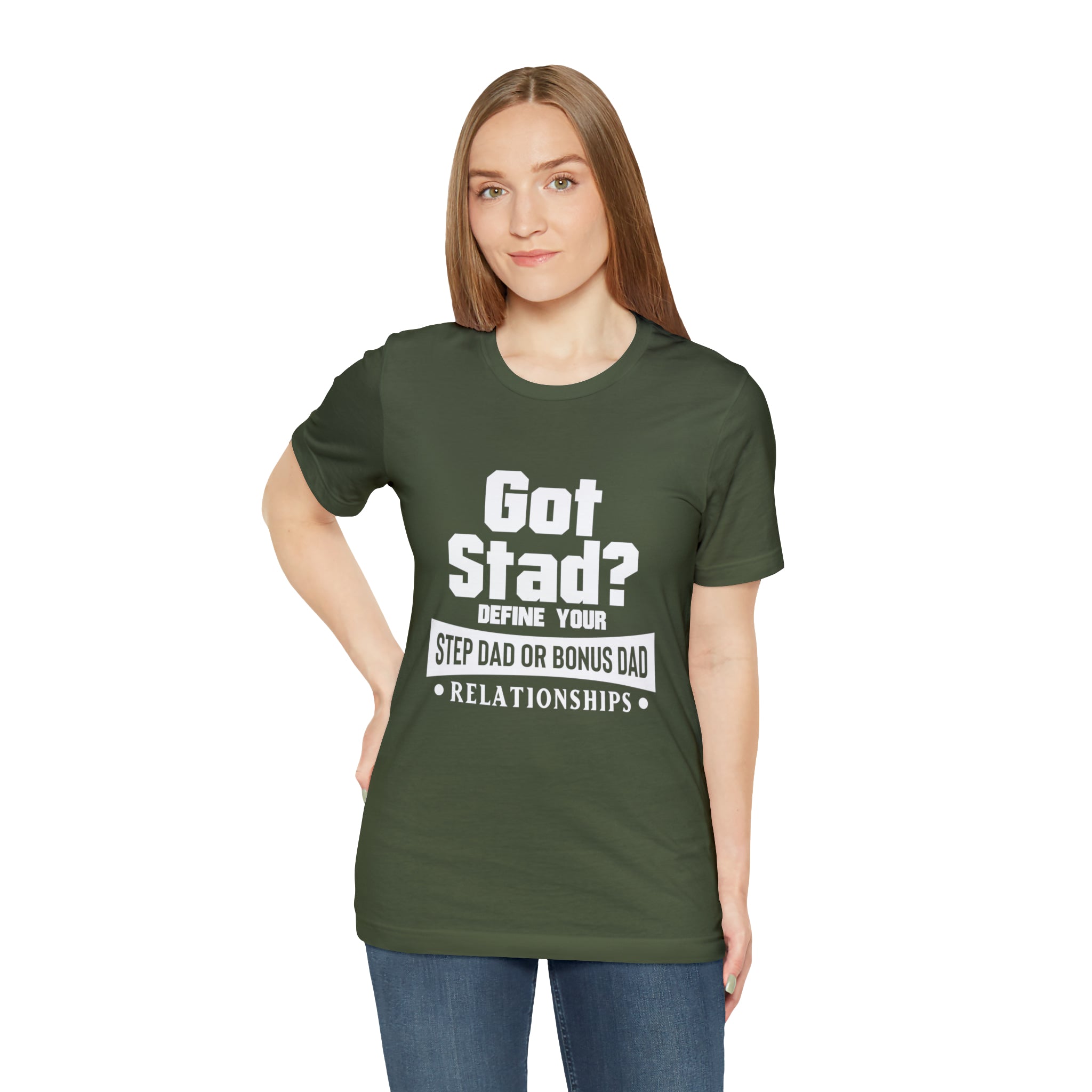 Fathers Day Gift Step Dad Unisex Softstyle T-Shirt Got Stad? Step Dad