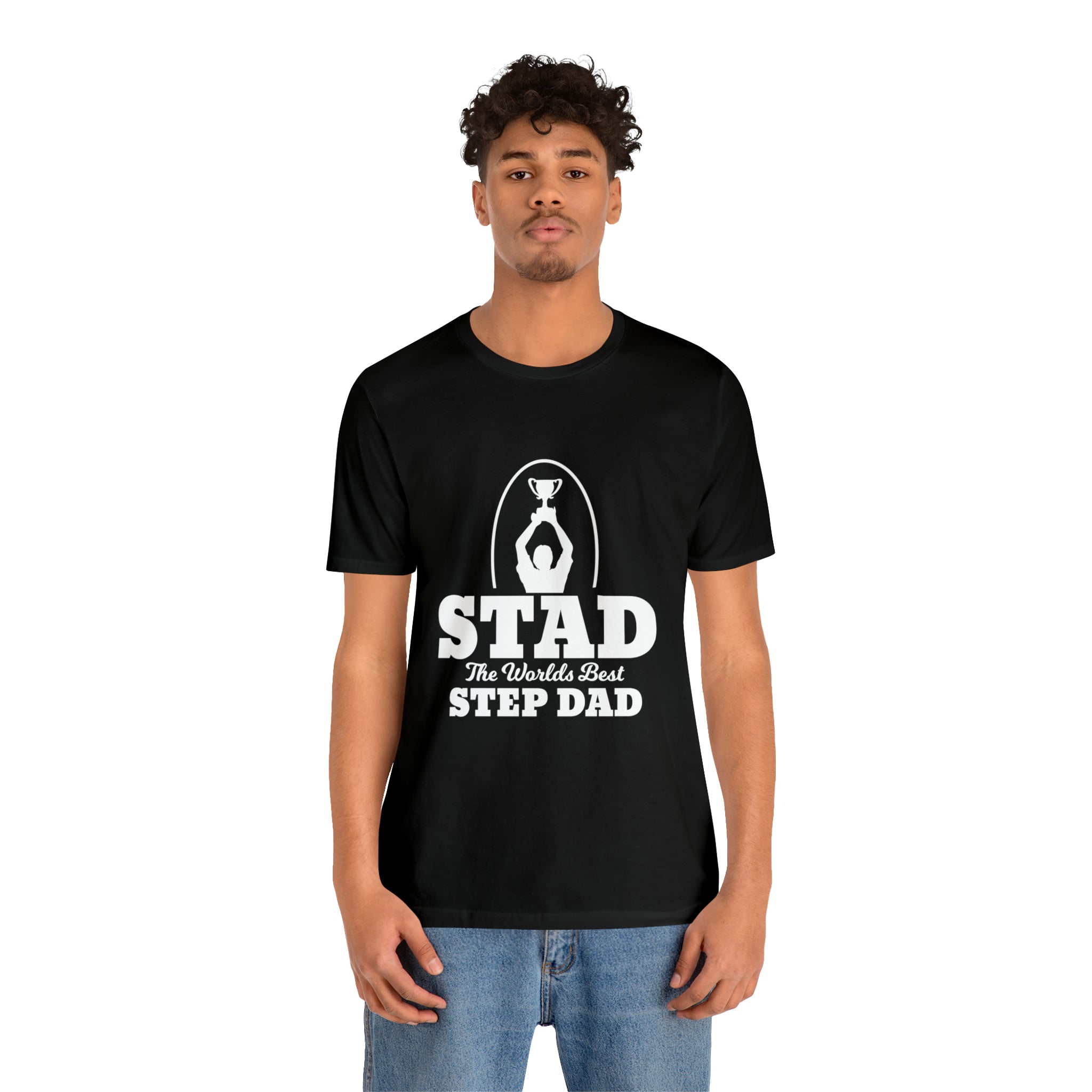 Fathers Day Gift Step Dad Unisex Softstyle T-Shirt Stad Worlds Best Step Dad