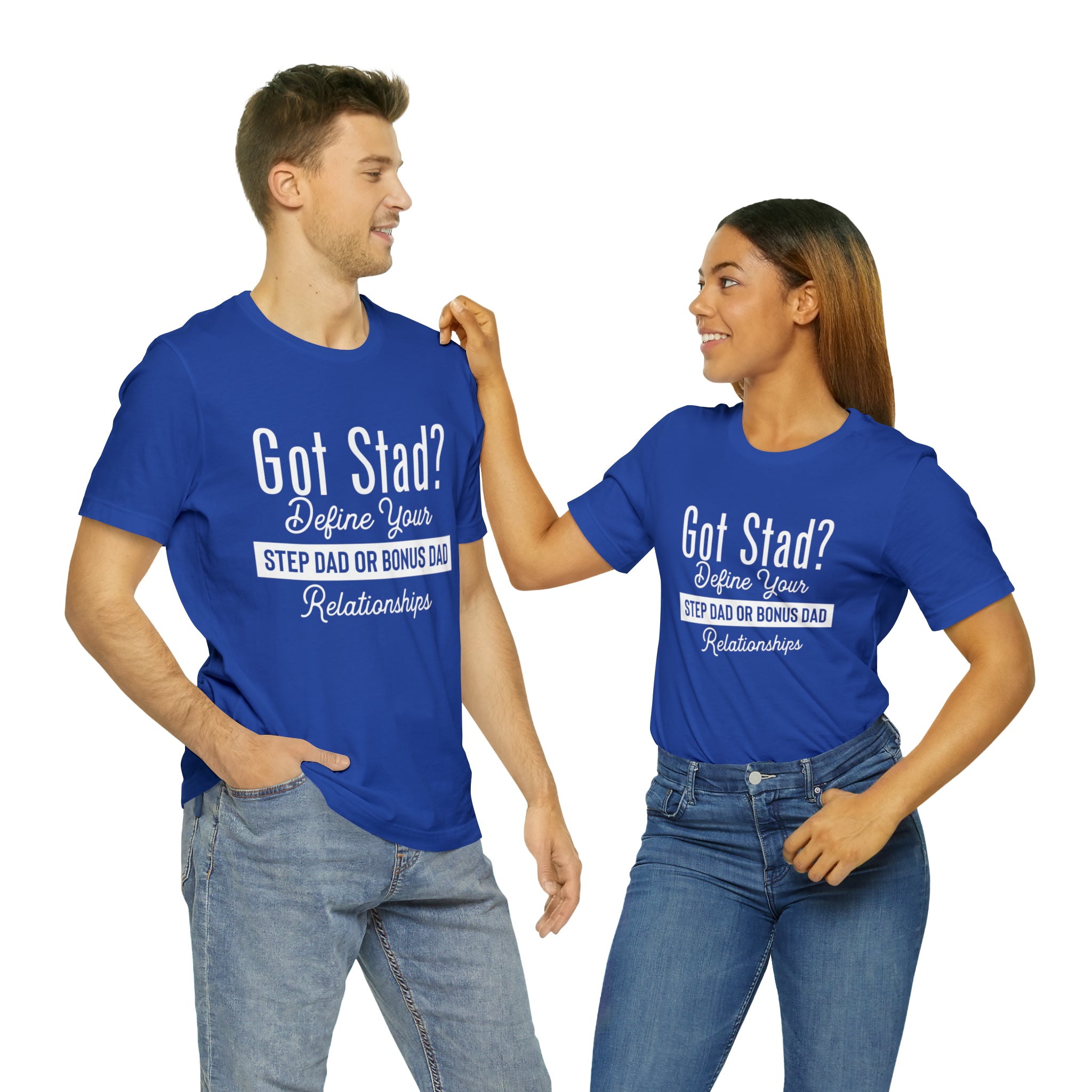 Fathers Day Gift Step Dad Unisex Softstyle T-Shirt Got Stad? Step Dad