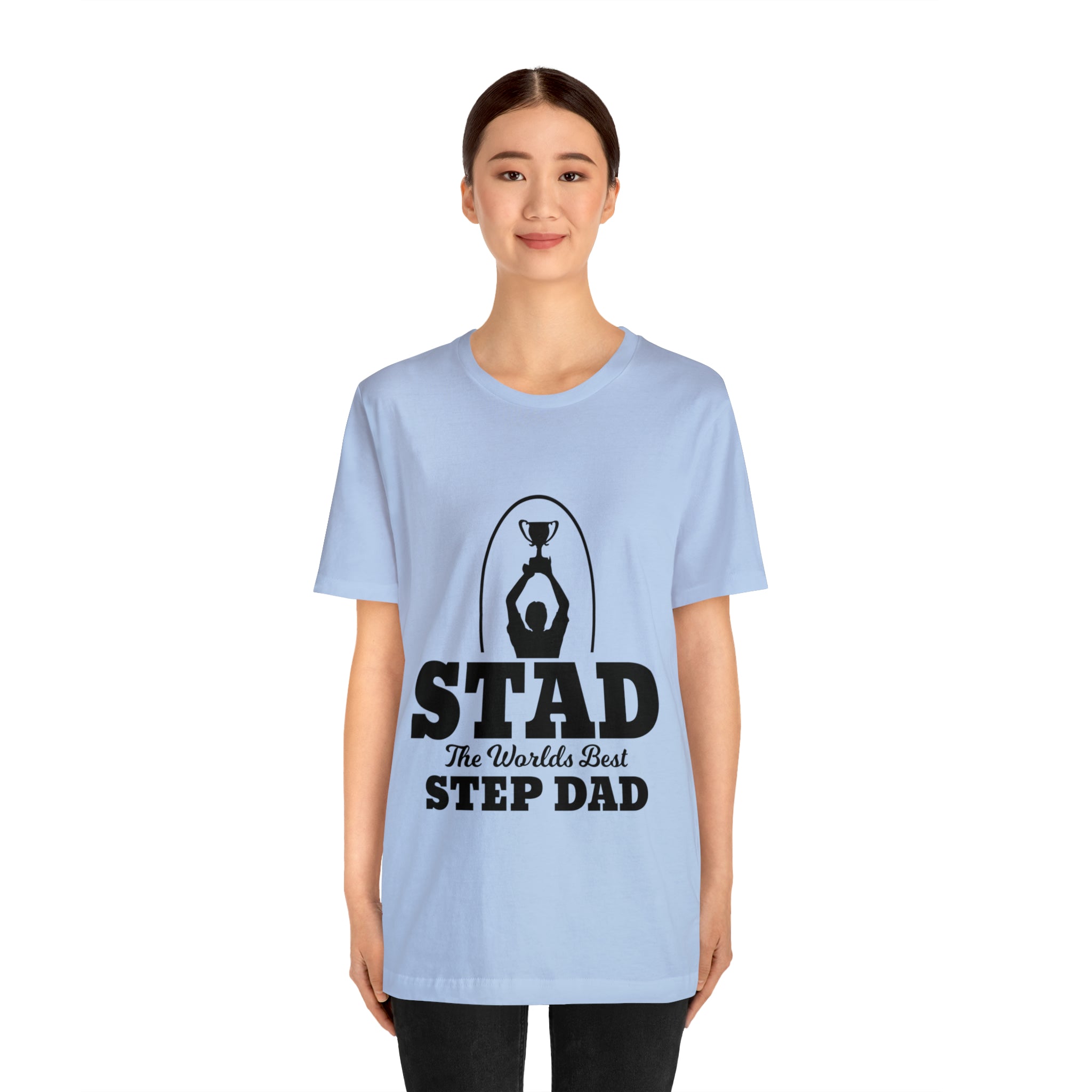 Fathers Day Gift Step Dad Unisex Softstyle T-Shirt Stad Worlds Best Step Dad