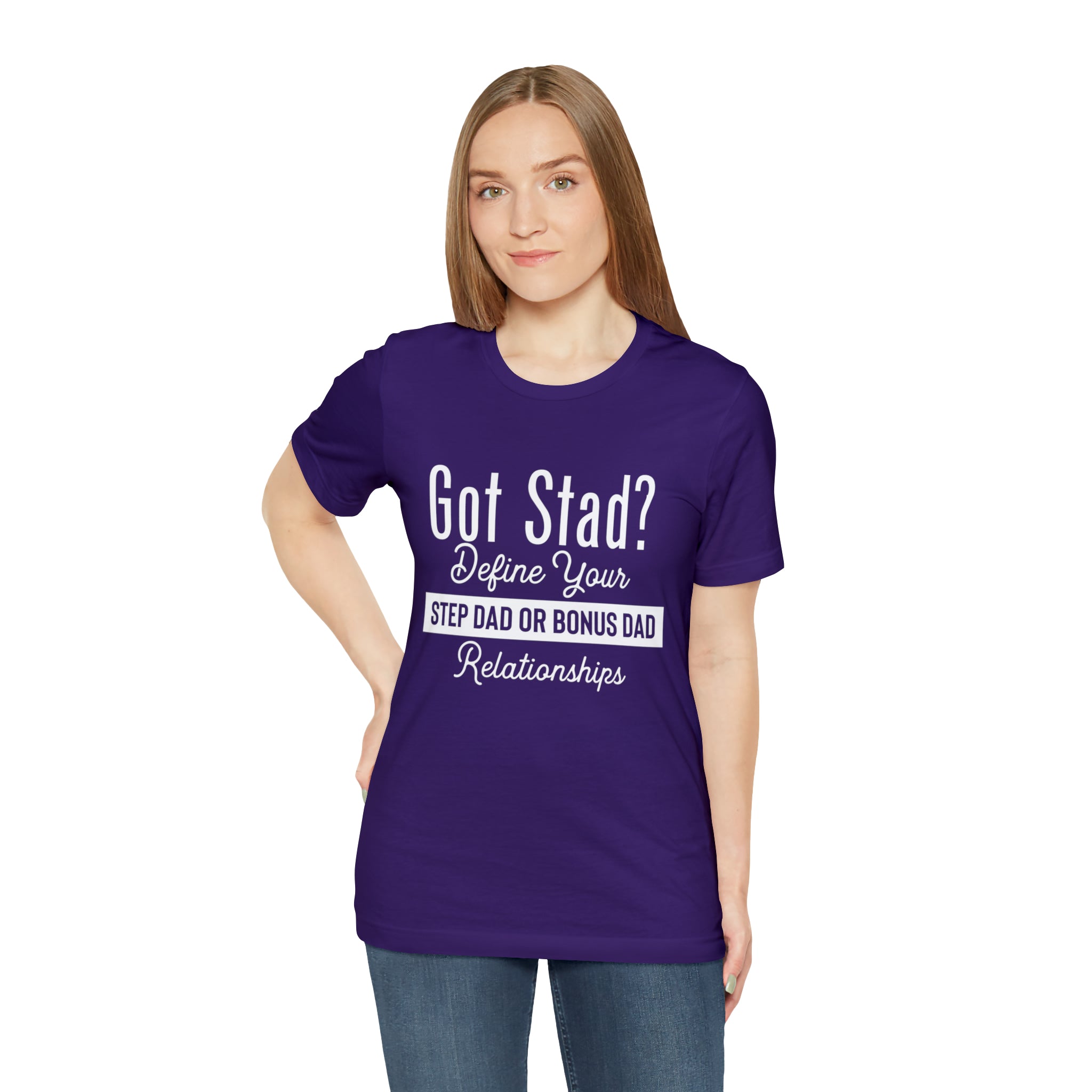 Fathers Day Gift Step Dad Unisex Softstyle T-Shirt Got Stad? Step Dad