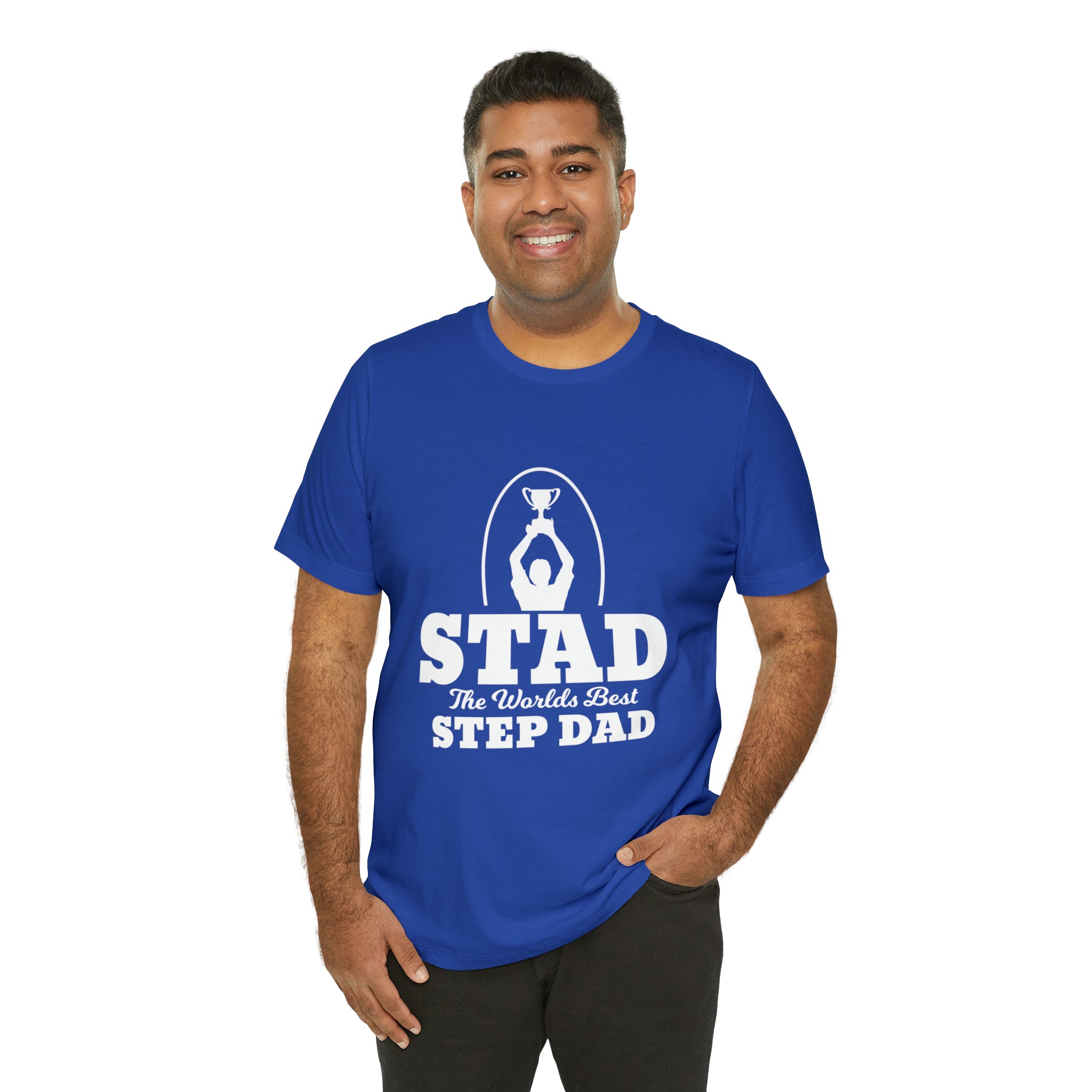 Fathers Day Gift Step Dad Unisex Softstyle T-Shirt Stad Worlds Best Step Dad