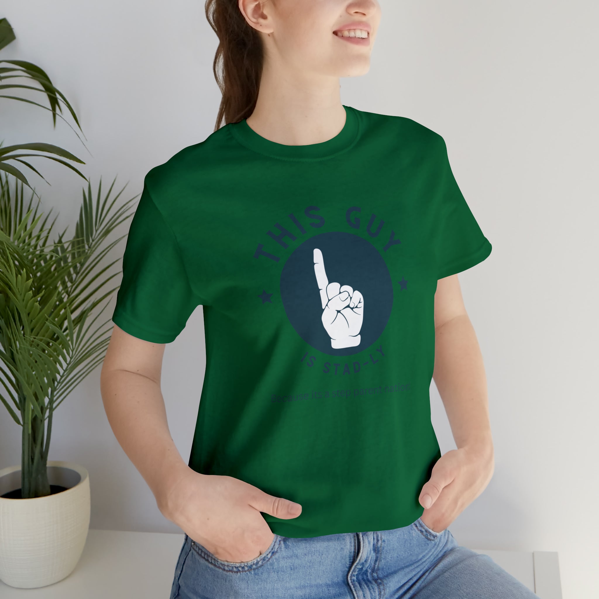 Fathers Day Gift Step Dad Unisex Softstyle T-Shirt Stad-ly