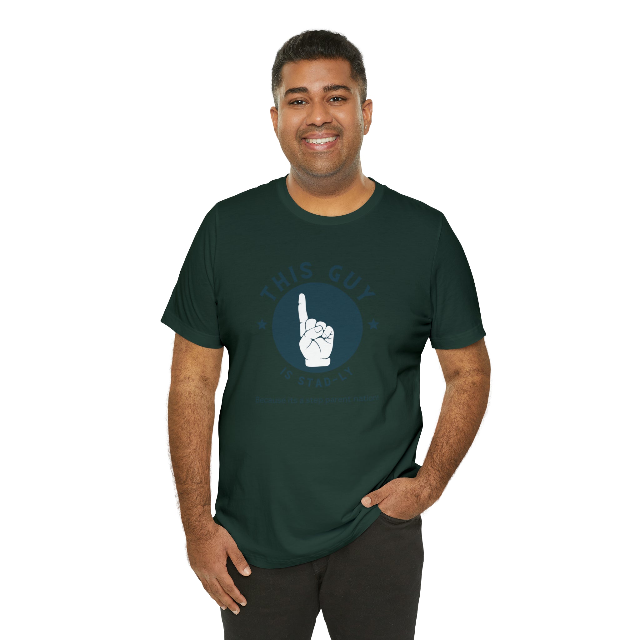 Fathers Day Gift Step Dad Unisex Softstyle T-Shirt Stad-ly