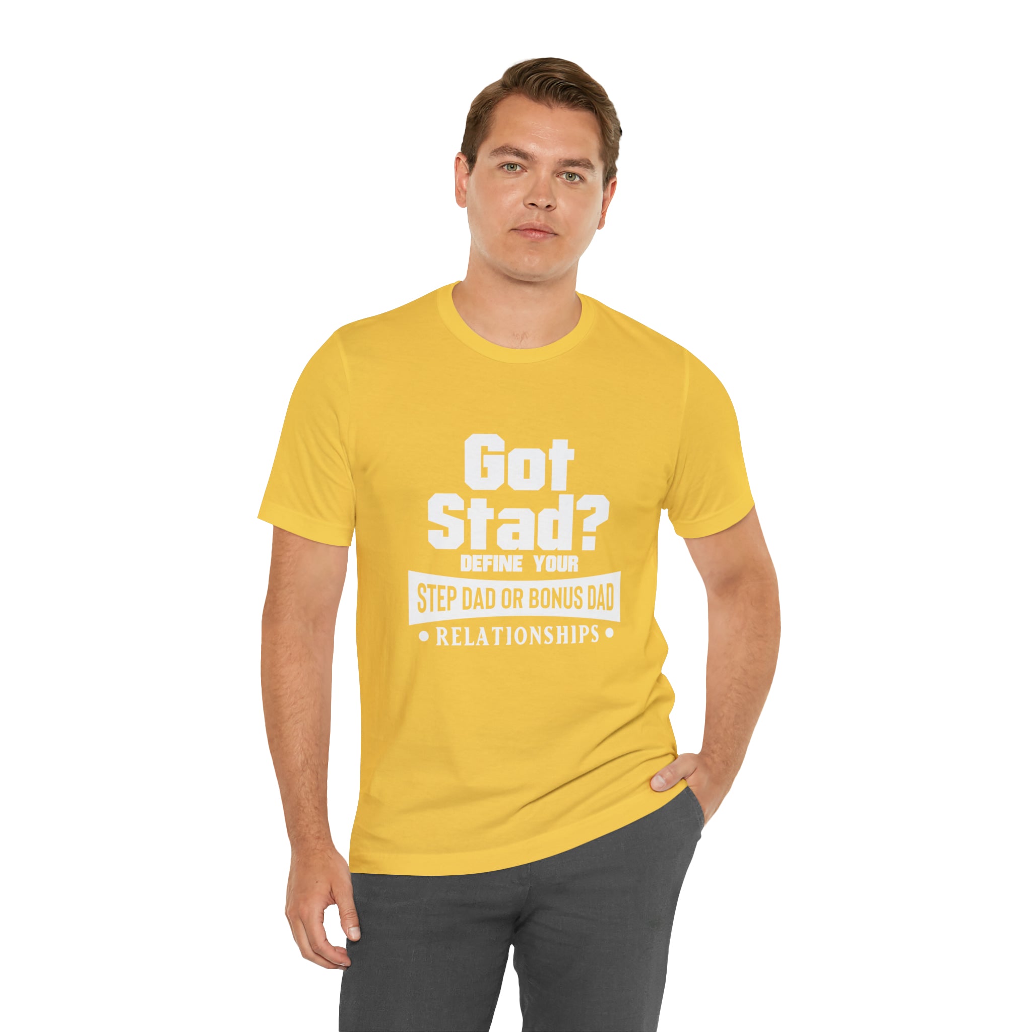 Fathers Day Gift Step Dad Unisex Softstyle T-Shirt Got Stad? Step Dad