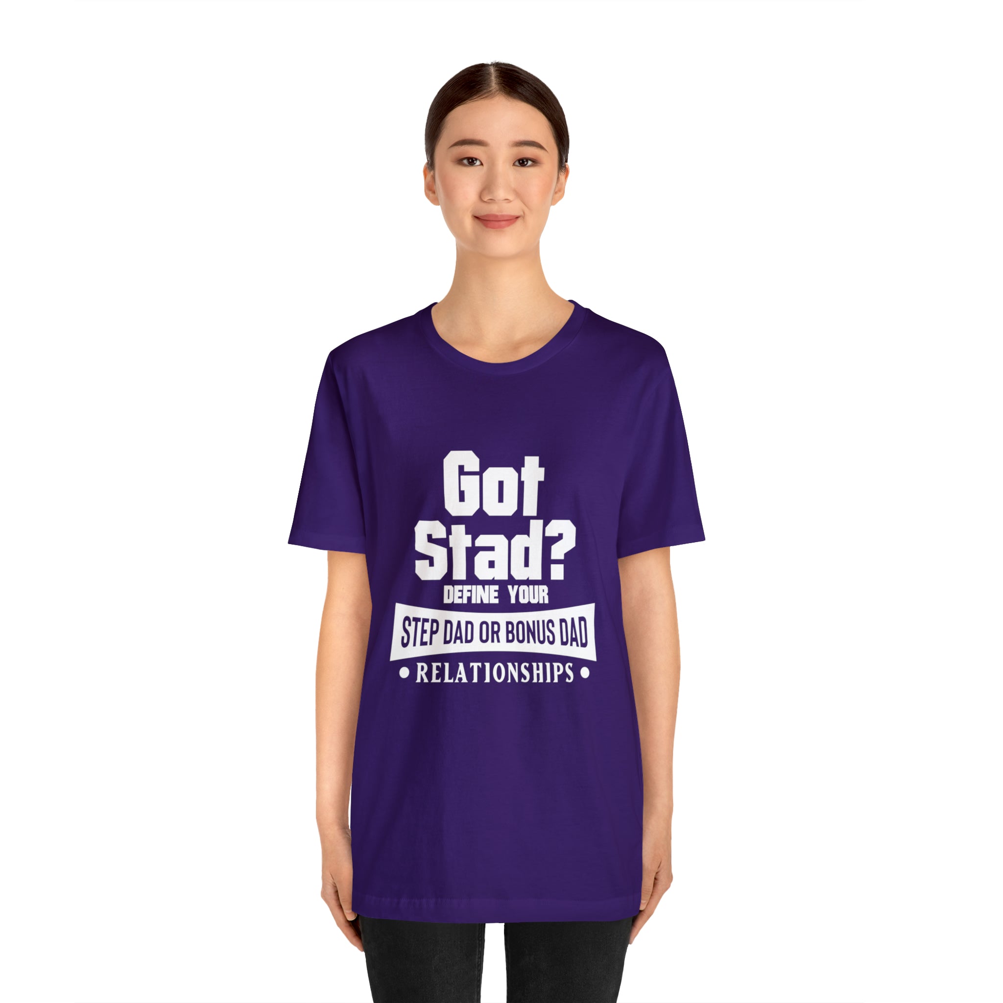 Fathers Day Gift Step Dad Unisex Softstyle T-Shirt Got Stad? Step Dad