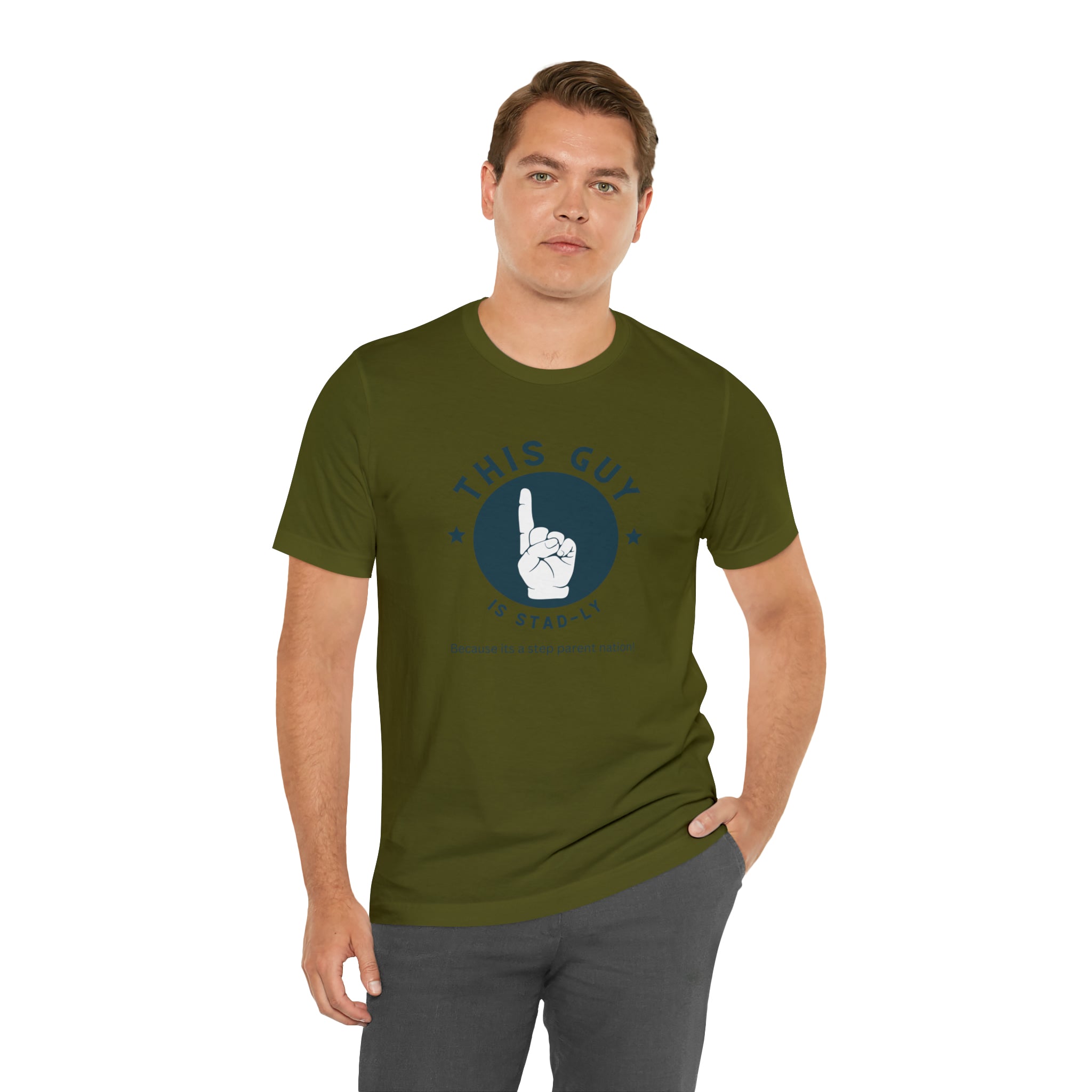 Fathers Day Gift Step Dad Unisex Softstyle T-Shirt Stad-ly