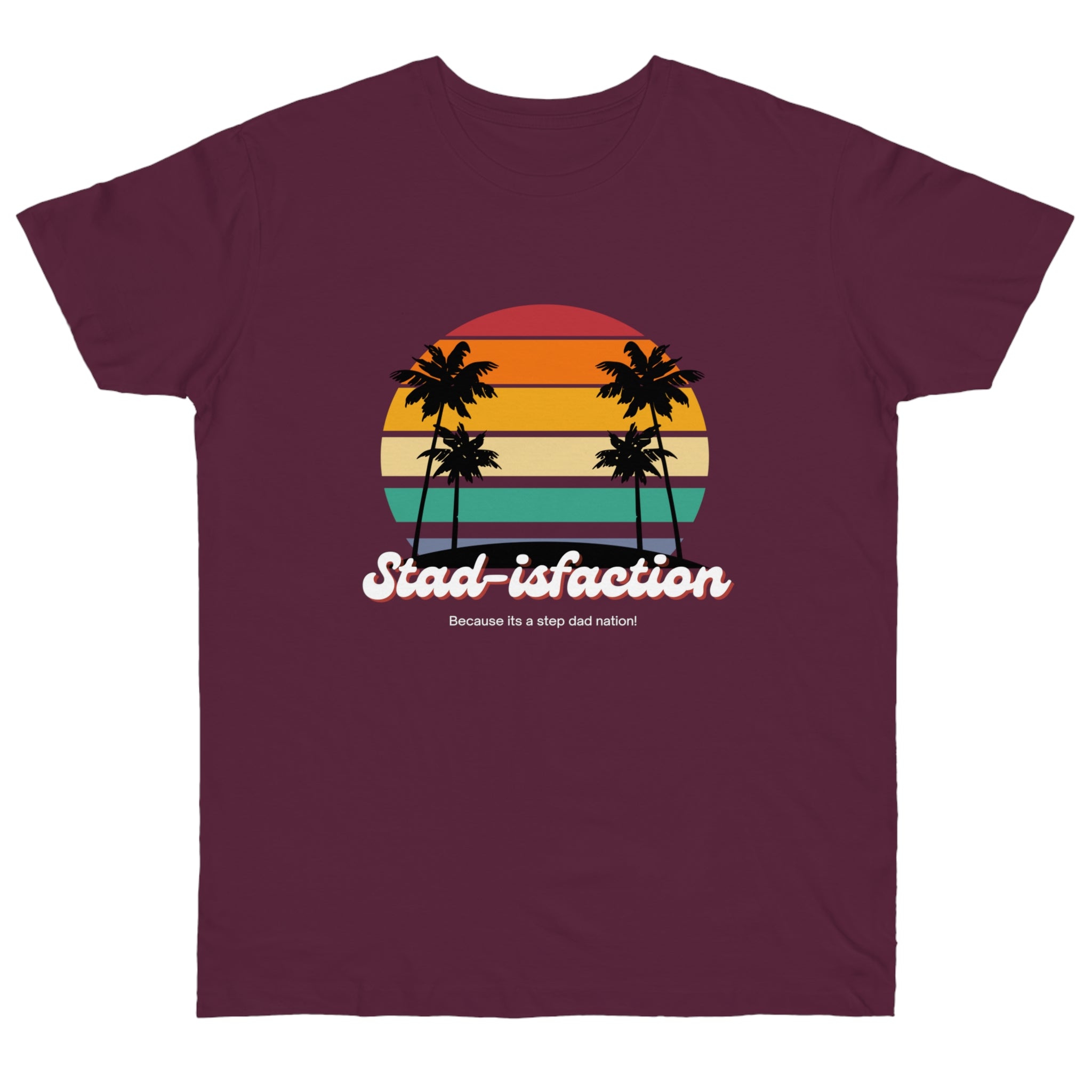 Fathers Day Gift Step Dad Unisex Softstyle T-Shirt Stad-isfaction