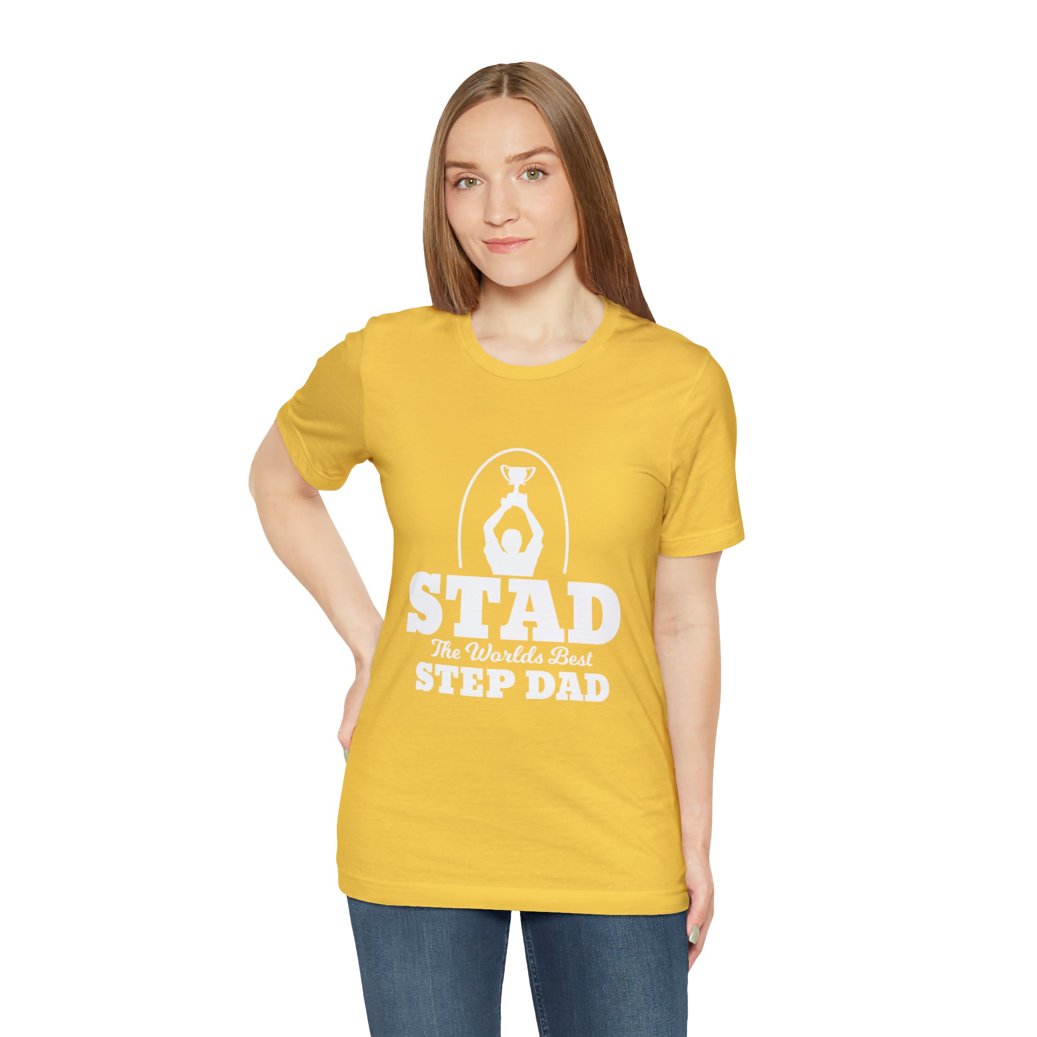 Fathers Day Gift Step Dad Unisex Softstyle T-Shirt Stad Worlds Best Step Dad