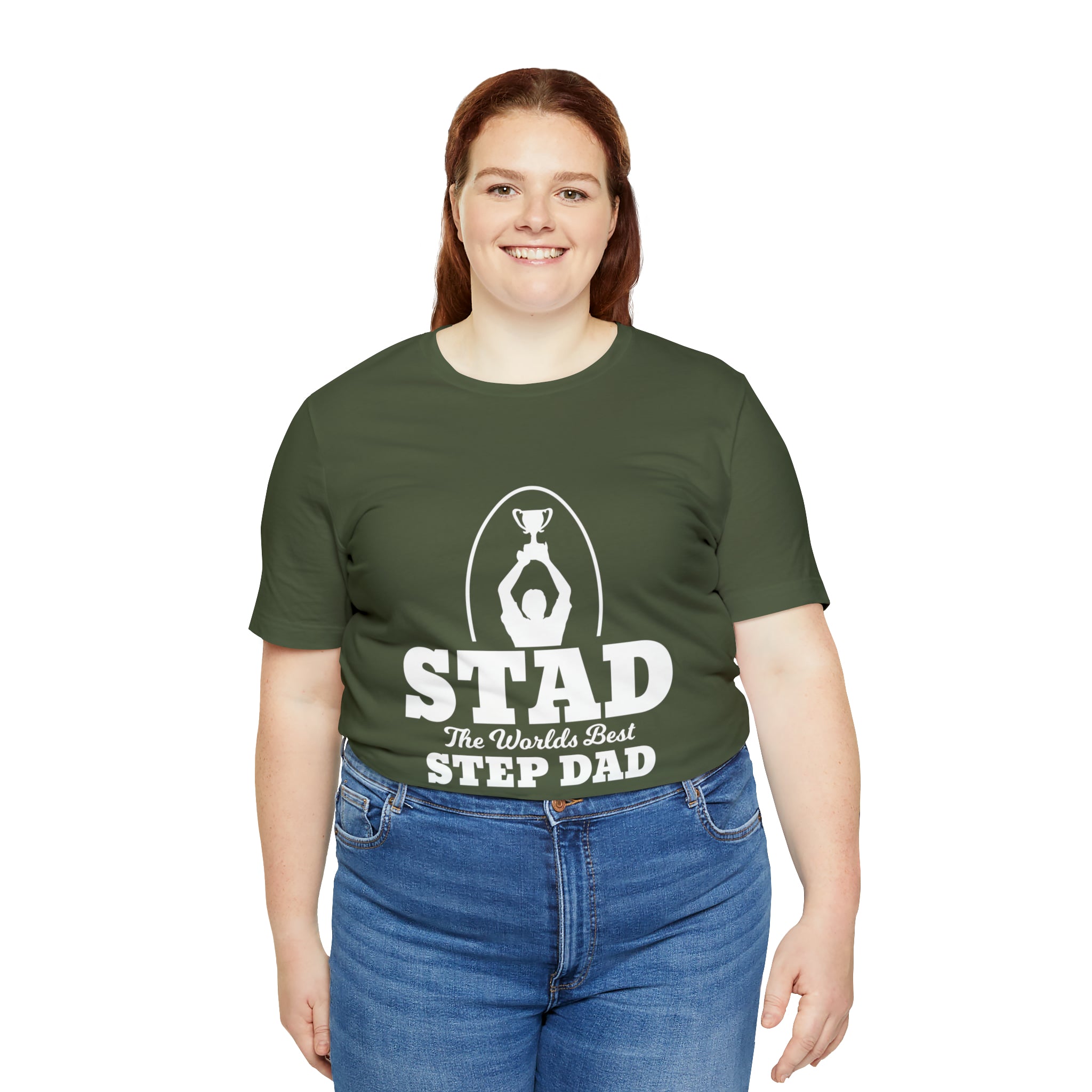 Fathers Day Gift Step Dad Unisex Softstyle T-Shirt Stad Worlds Best Step Dad