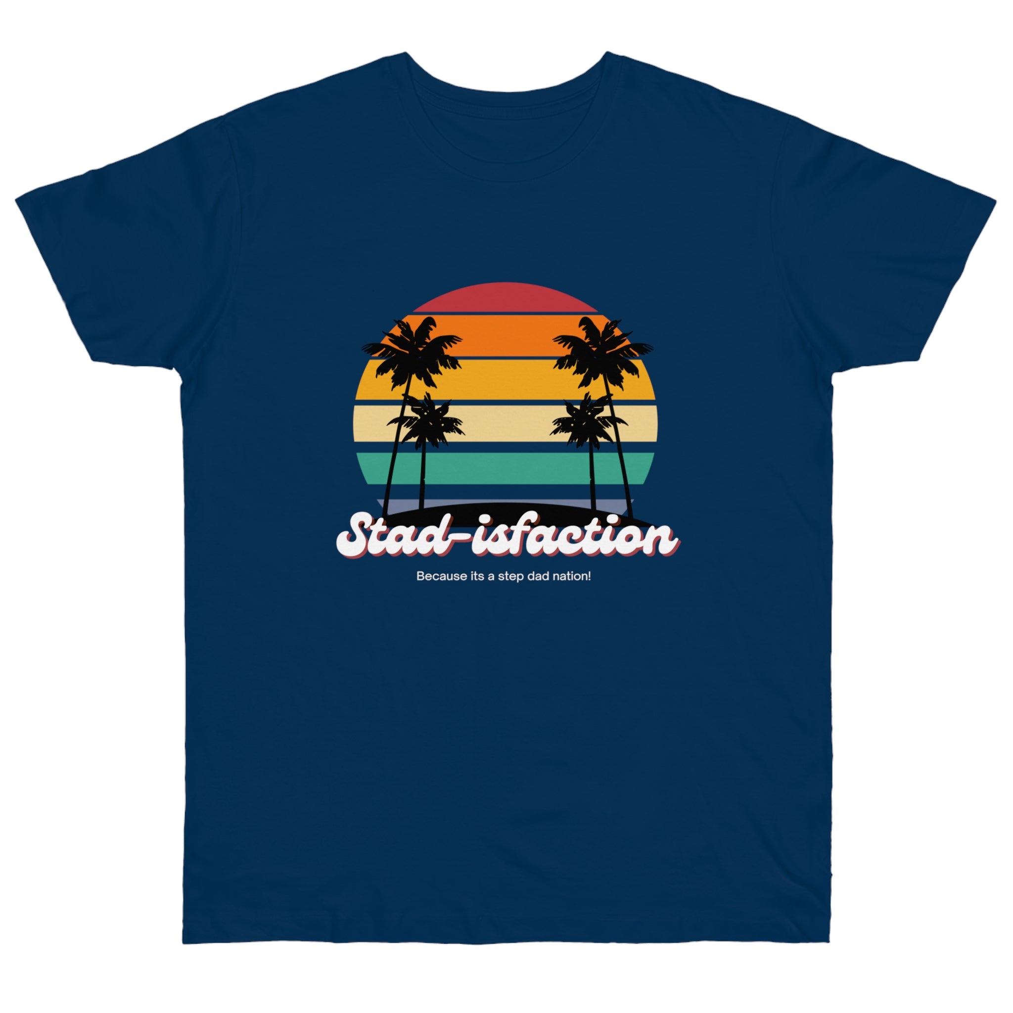 Fathers Day Gift Step Dad Unisex Softstyle T-Shirt Stad-isfaction