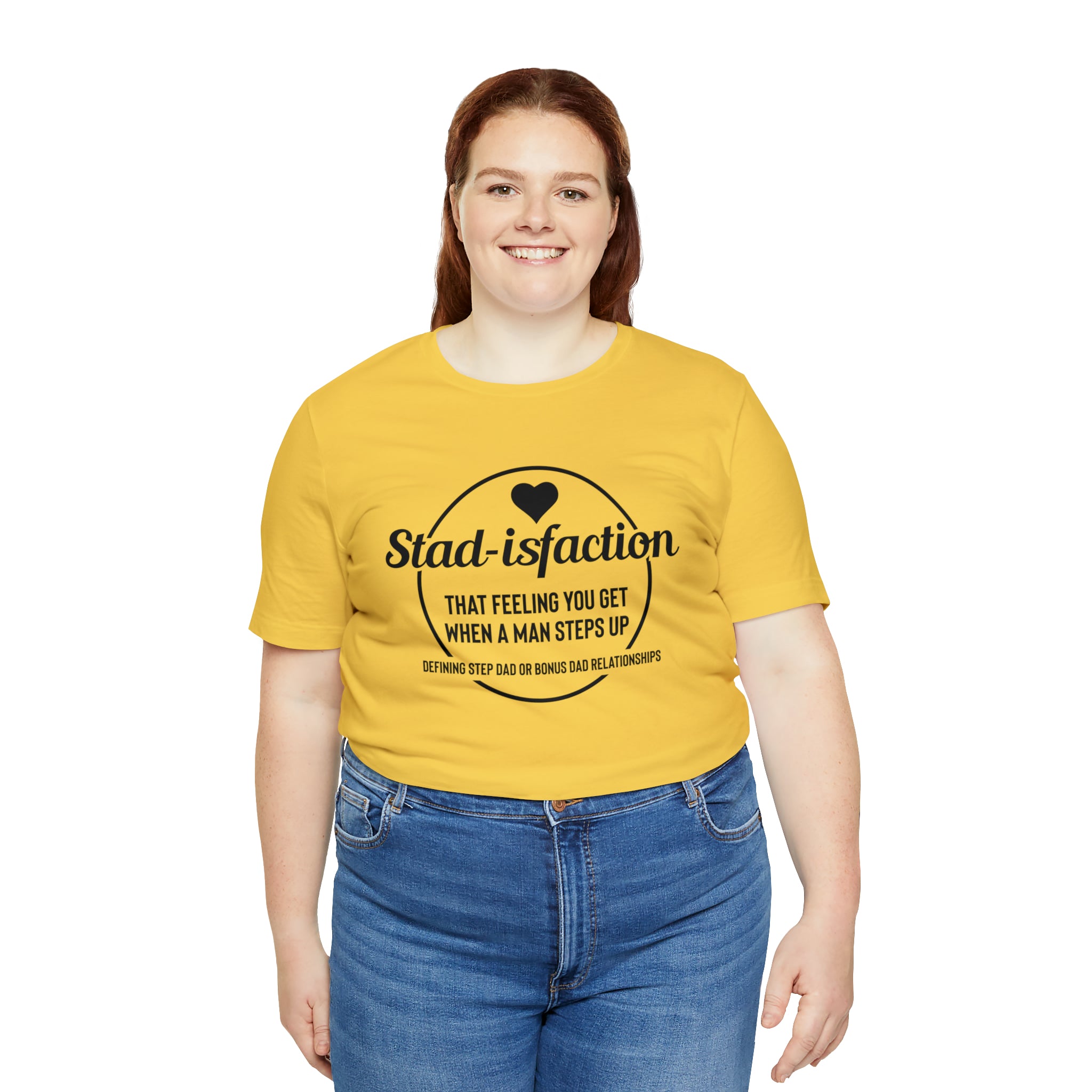 Fathers Day Gift Step Dad Unisex Softstyle T-Shirt Stad-isfaction Step Dad
