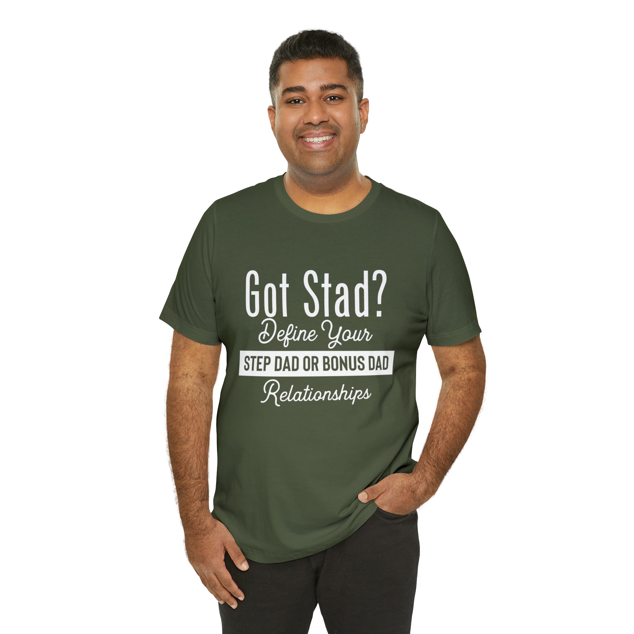 Fathers Day Gift Step Dad Unisex Softstyle T-Shirt Got Stad? Step Dad
