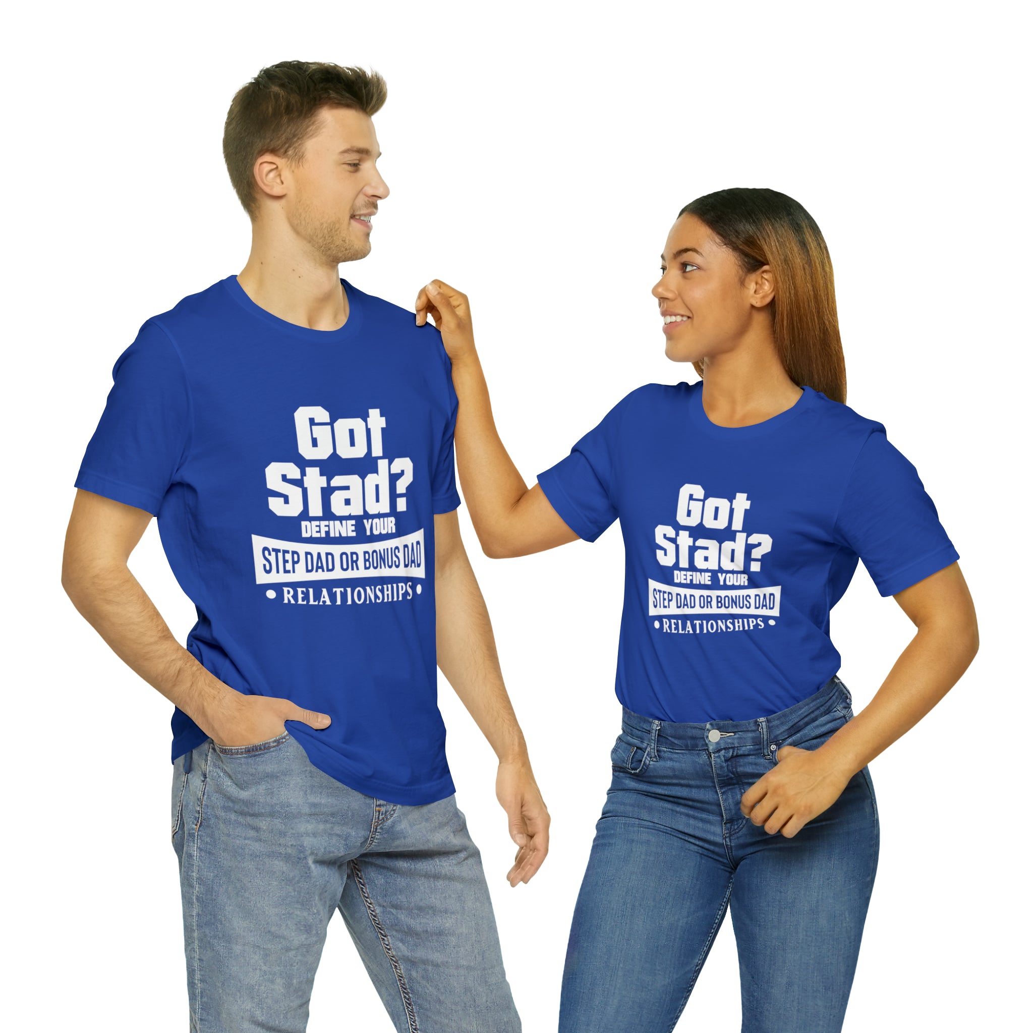 Fathers Day Gift Step Dad Unisex Softstyle T-Shirt Got Stad? Step Dad