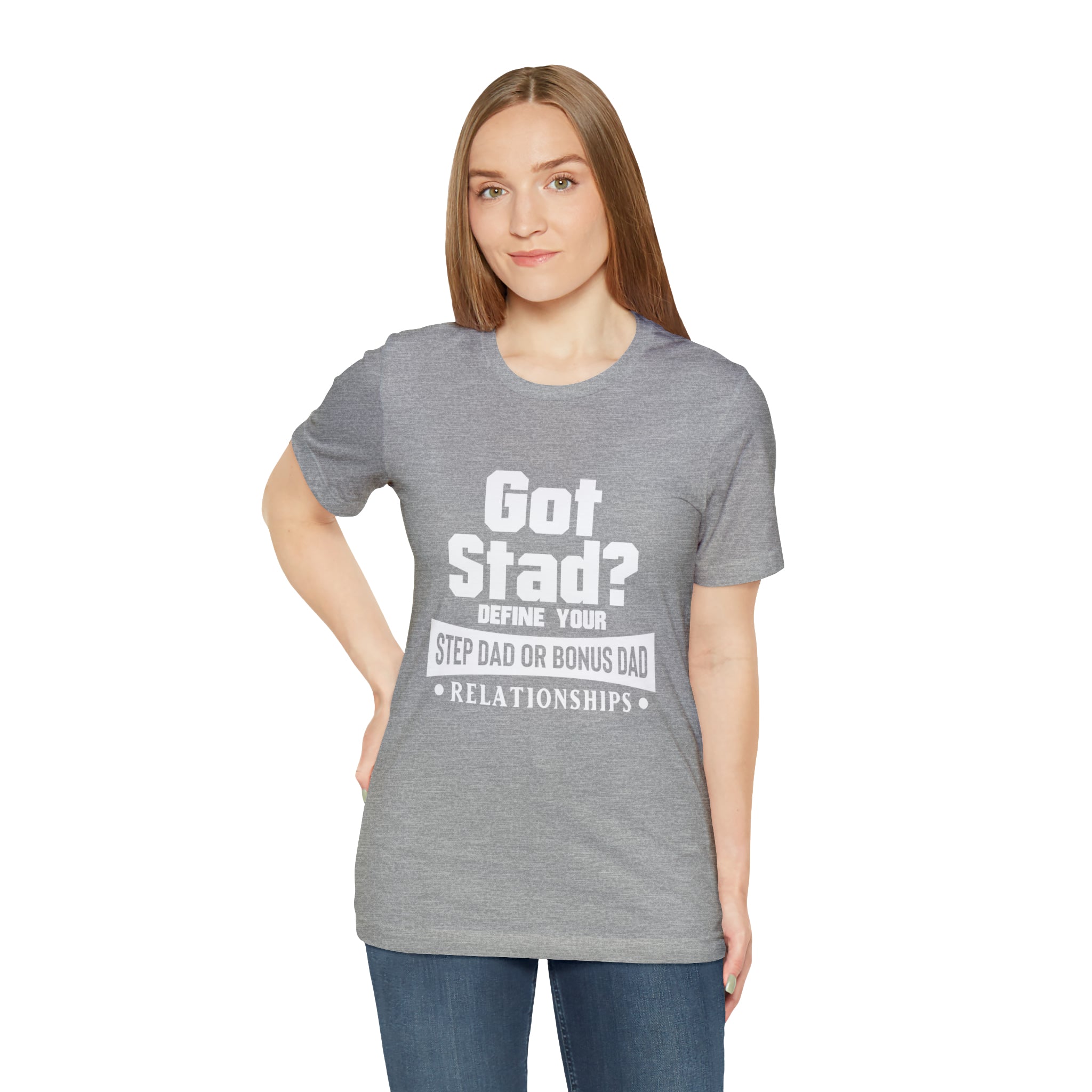 Fathers Day Gift Step Dad Unisex Softstyle T-Shirt Got Stad? Step Dad