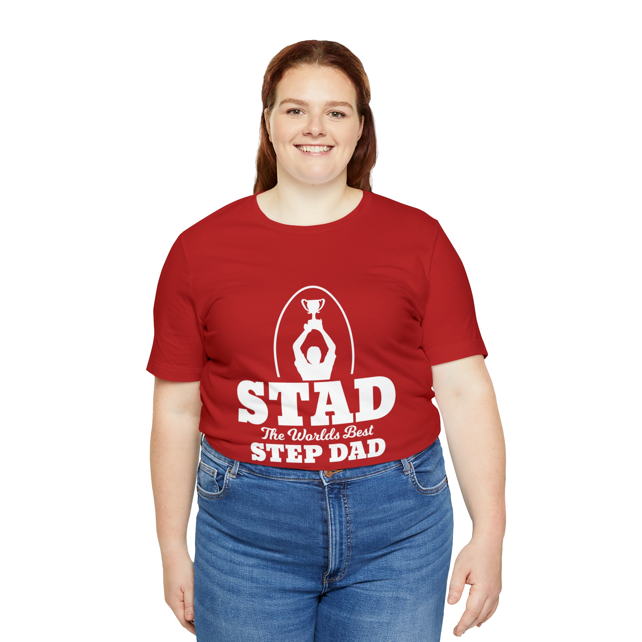 Fathers Day Gift Step Dad Unisex Softstyle T-Shirt Stad Worlds Best Step Dad