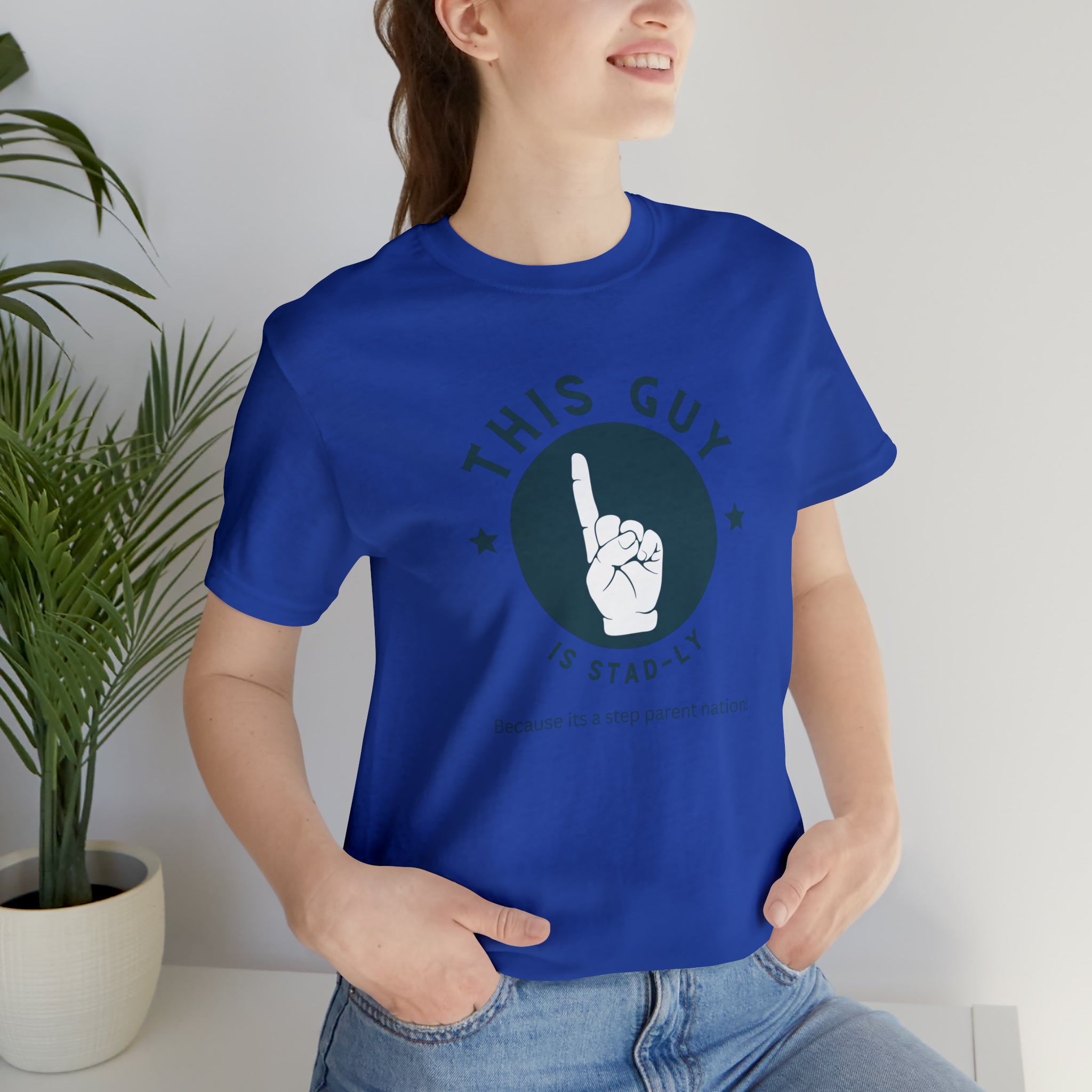 Fathers Day Gift Step Dad Unisex Softstyle T-Shirt Stad-ly
