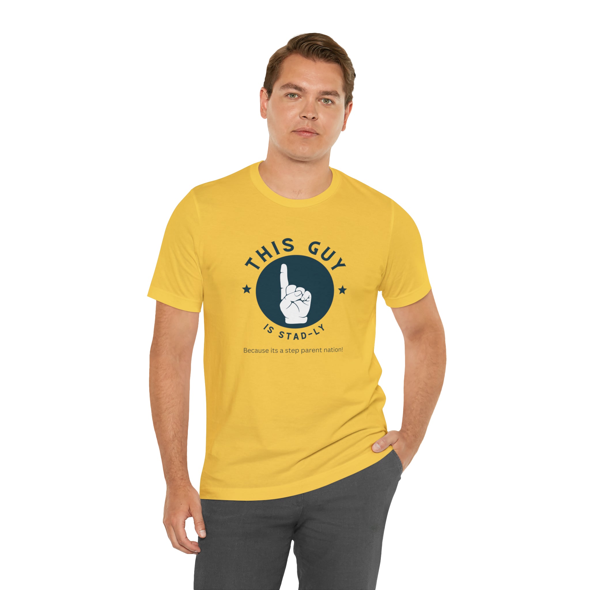 Fathers Day Gift Step Dad Unisex Softstyle T-Shirt Stad-ly